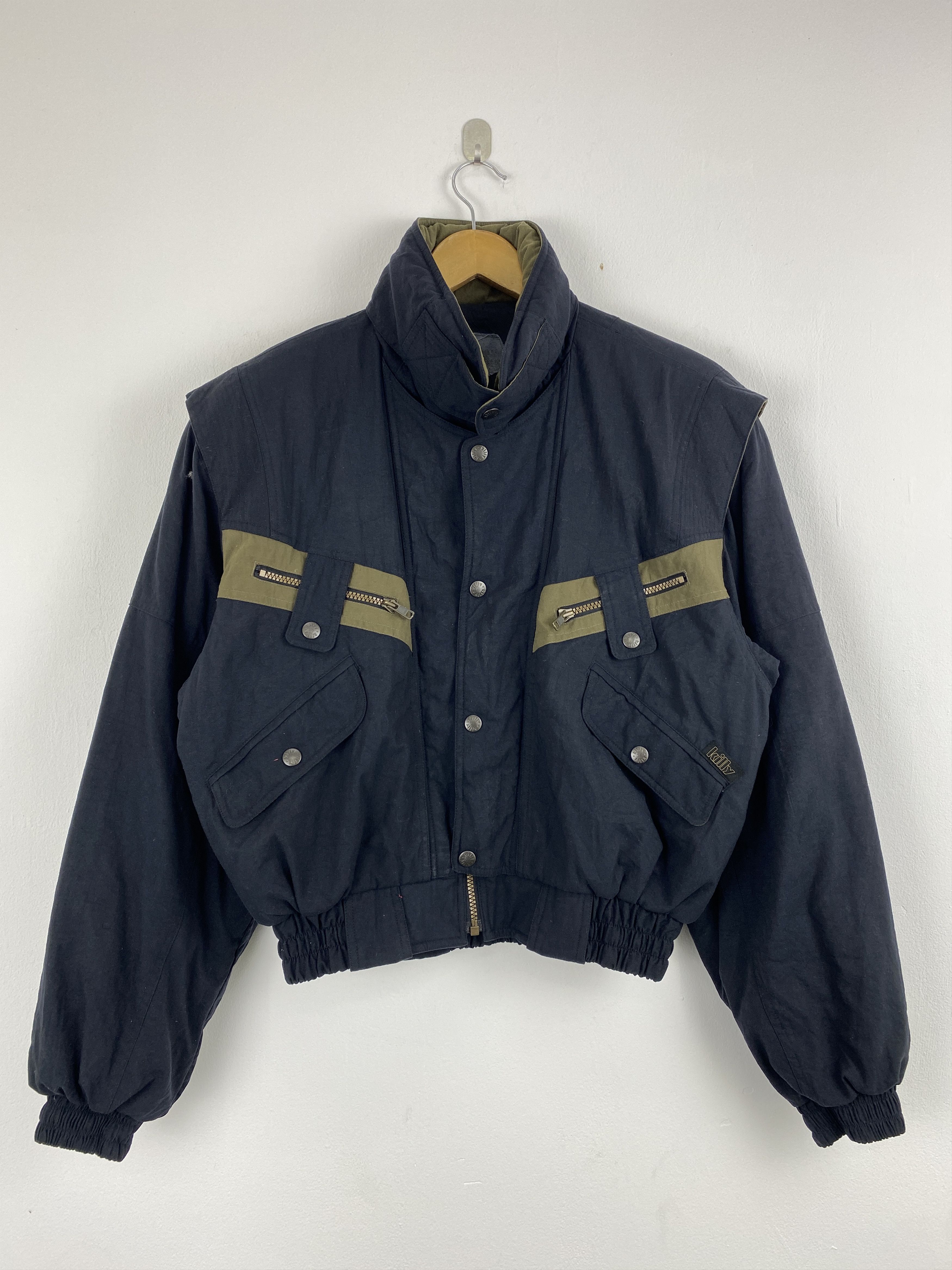 Japanese Brand × Vintage Vintage Japanese Brand Bomber Ski Jacket Size US L / EU 52-54 / 3 - 1 Thumbnail