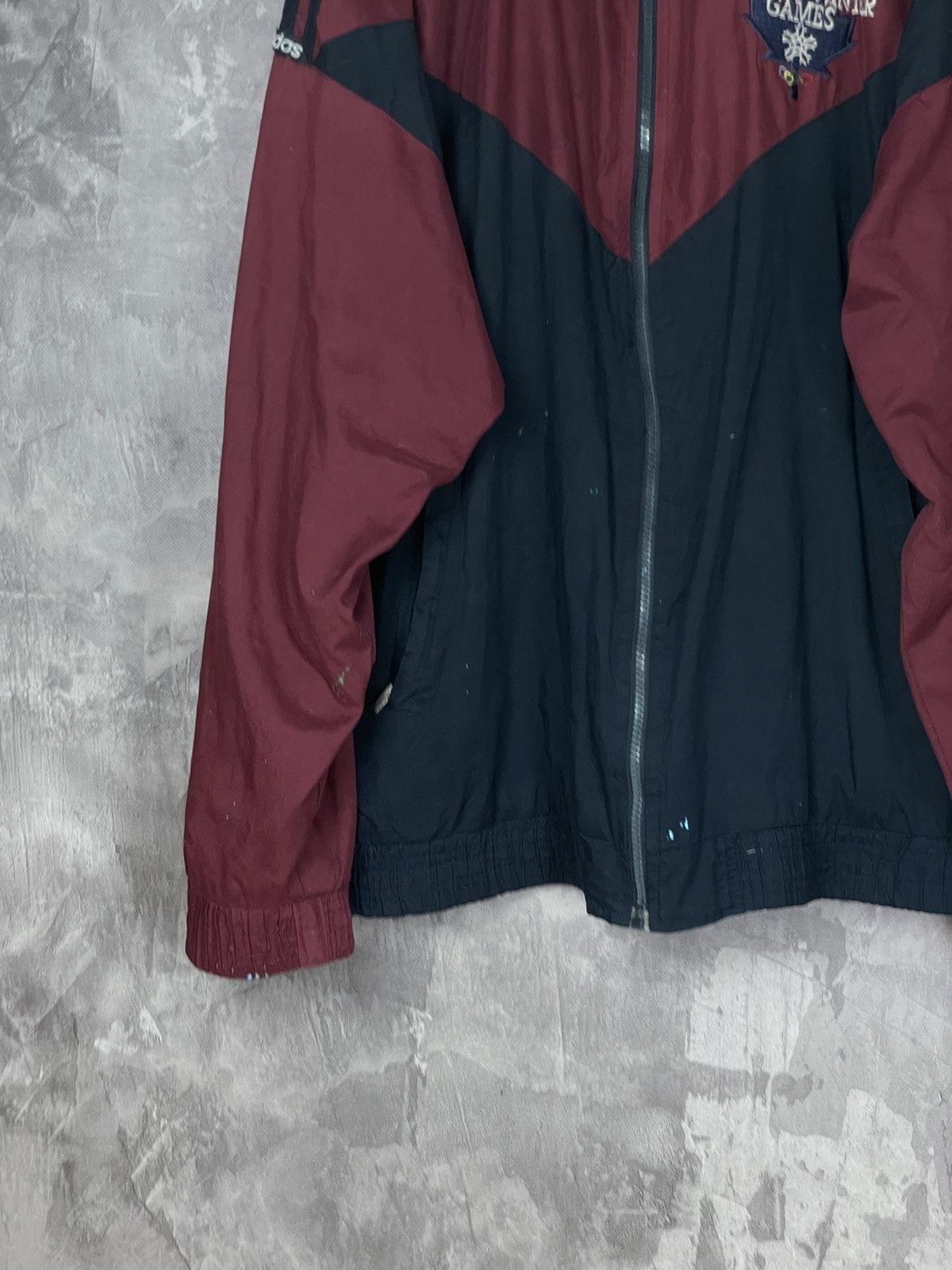 Adidas × USA Olympics × Vintage 1960 VII Olympic Winter Games Adidas Windbreaker Jacket Size US S / EU 44-46 / 1 - 5 Thumbnail