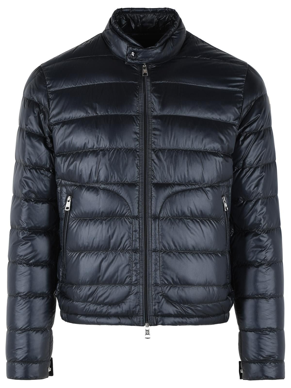 Moncler MONCLER 'Acorus' Navy Blue Polyamide Short Down Jacket Size US M / EU 48-50 / 2 - 1 Thumbnail