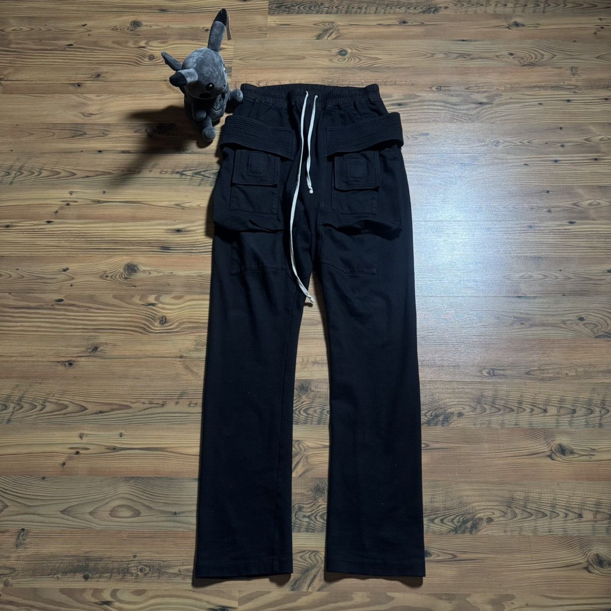 Rick Owens Rick Owens FW22 Bauhaus Cargo Pants - Black Size 46/30 