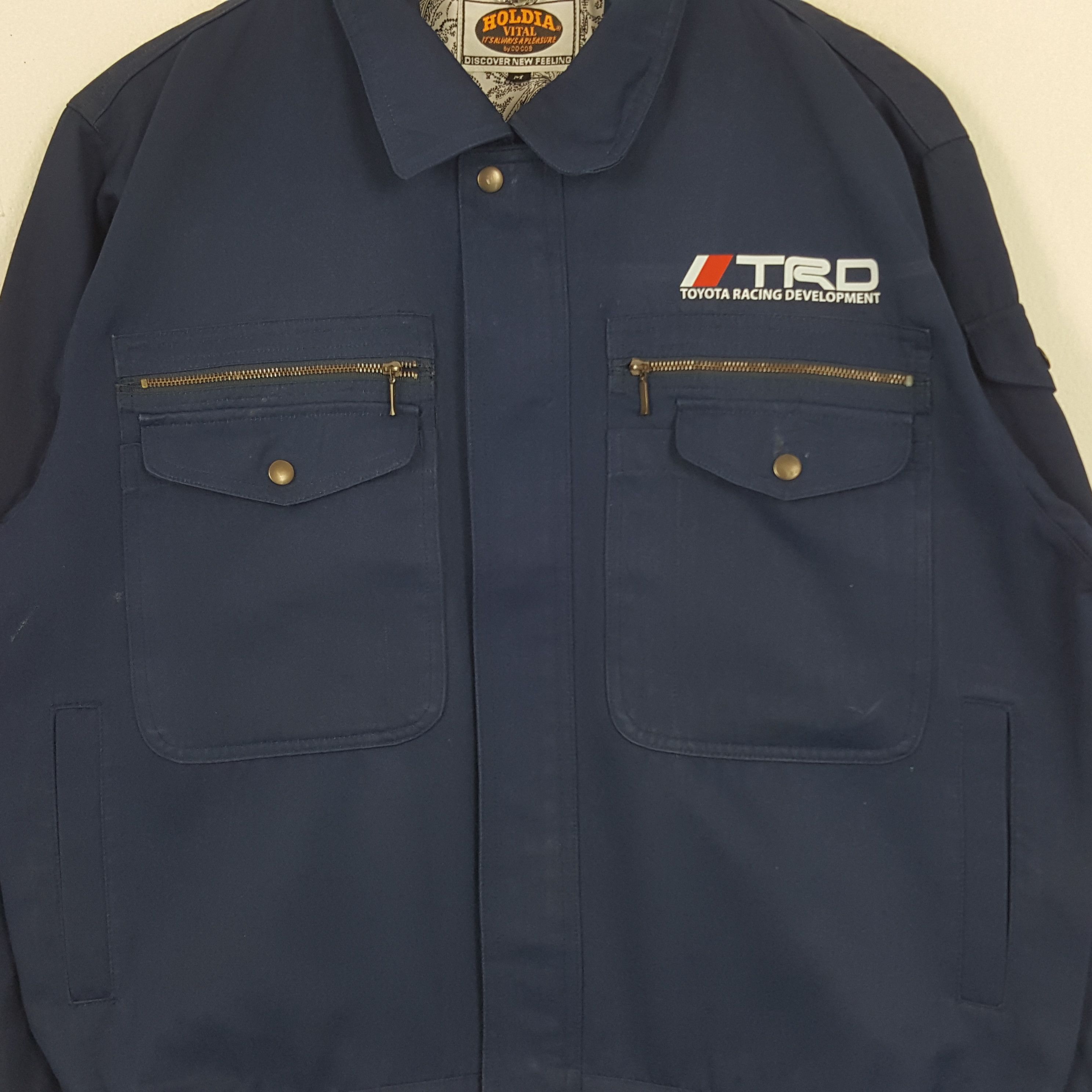 Japanese Brand × Vintage Vintage TRD Racing Development Japanese Custom Art Jacket Size US L / EU 52-54 / 3 - 4 Thumbnail