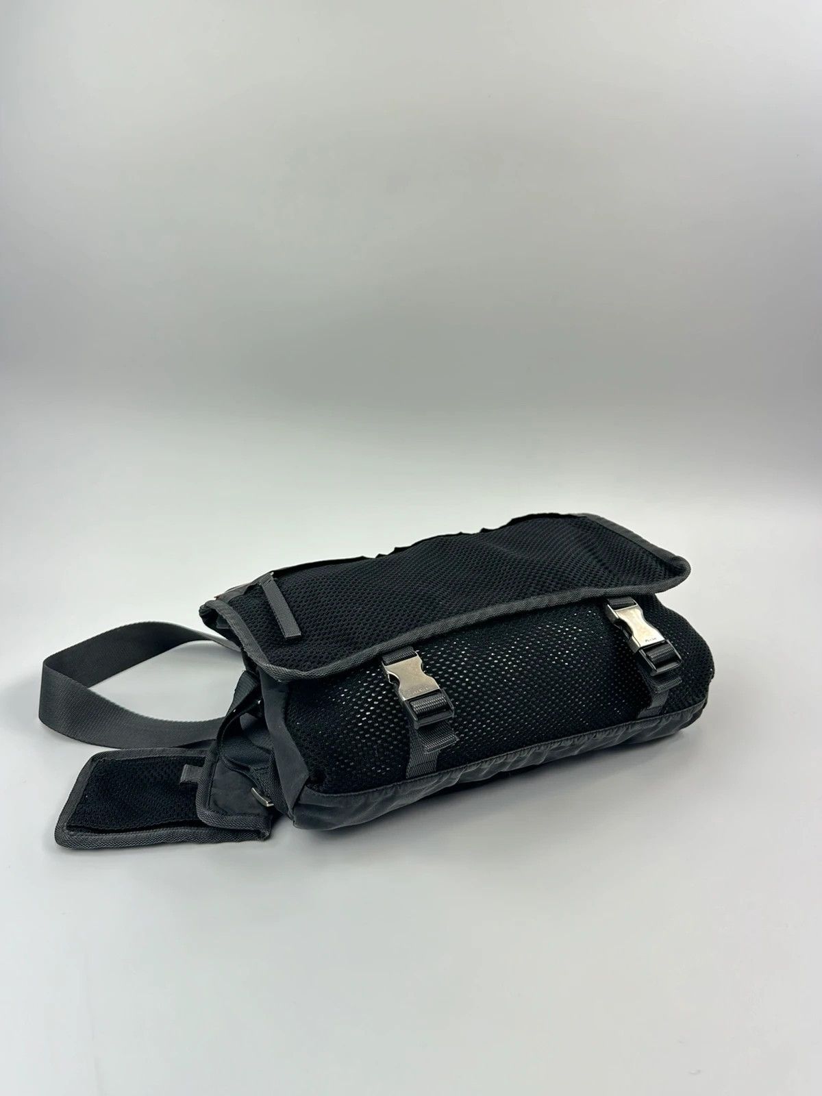 Prada Prada Sport SS1999 Mesh 2In1 CrossBody WaistBag Size ONE SIZE - 11 Thumbnail