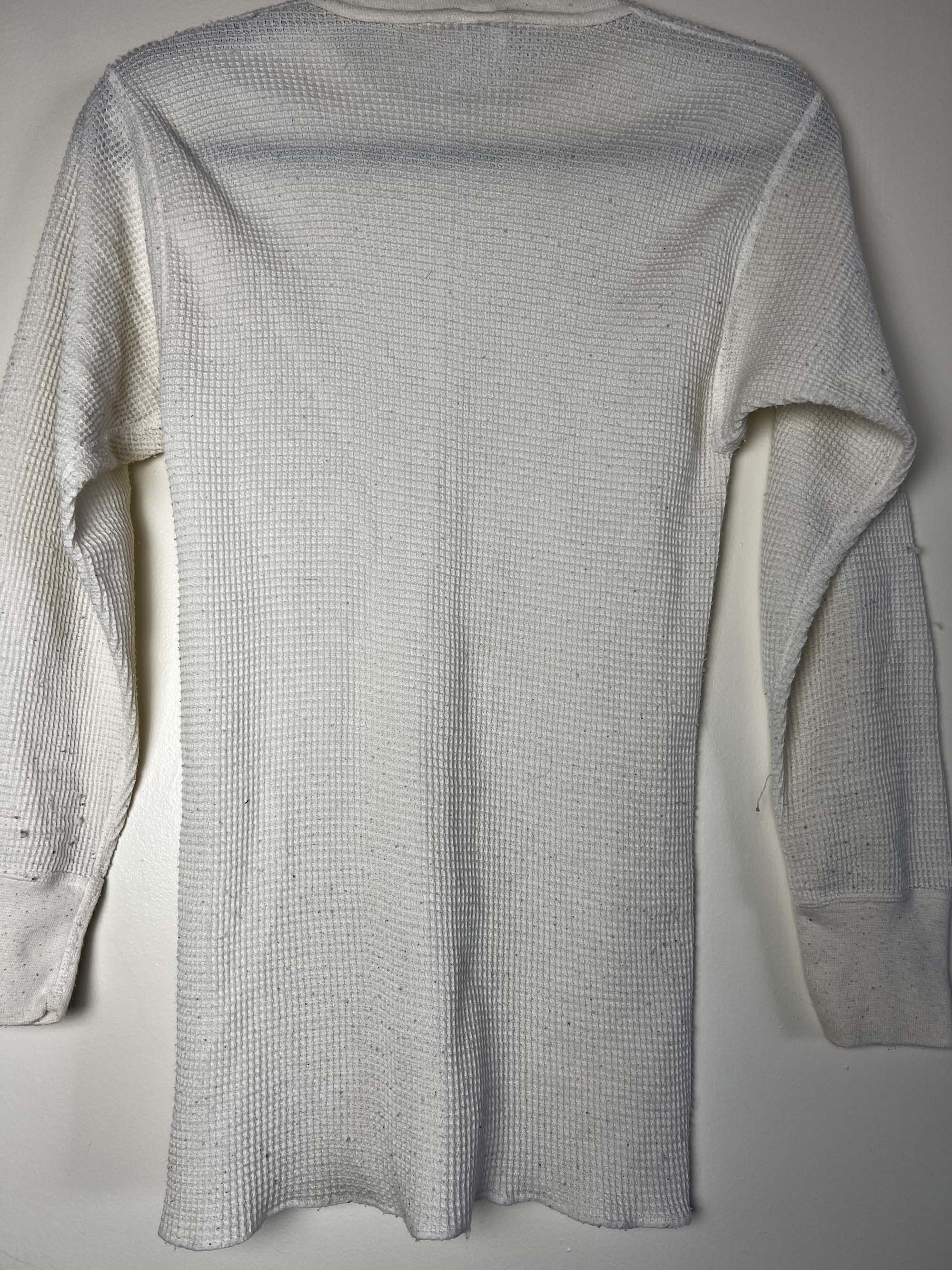 Vintage Vintage 1980's J.E. Morgan White Long Johns Thermal Shirt Size US L / EU 52-54 / 3 - 10 Thumbnail