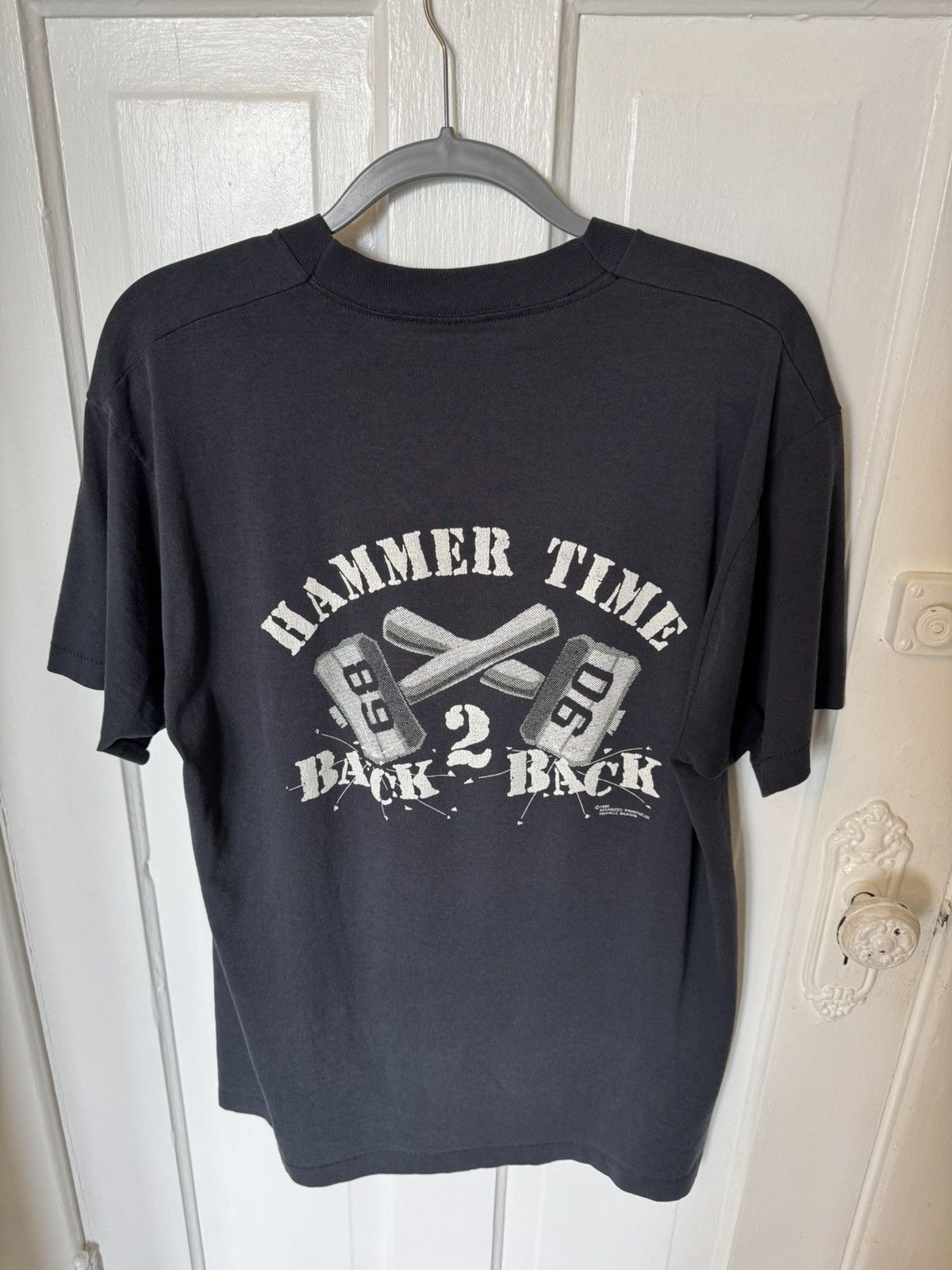 Vintage Vintage Back to Back 89’/90’ Detroit “Bad Boy” Pistons Tee Size US L / EU 52-54 / 3 - 3 Thumbnail