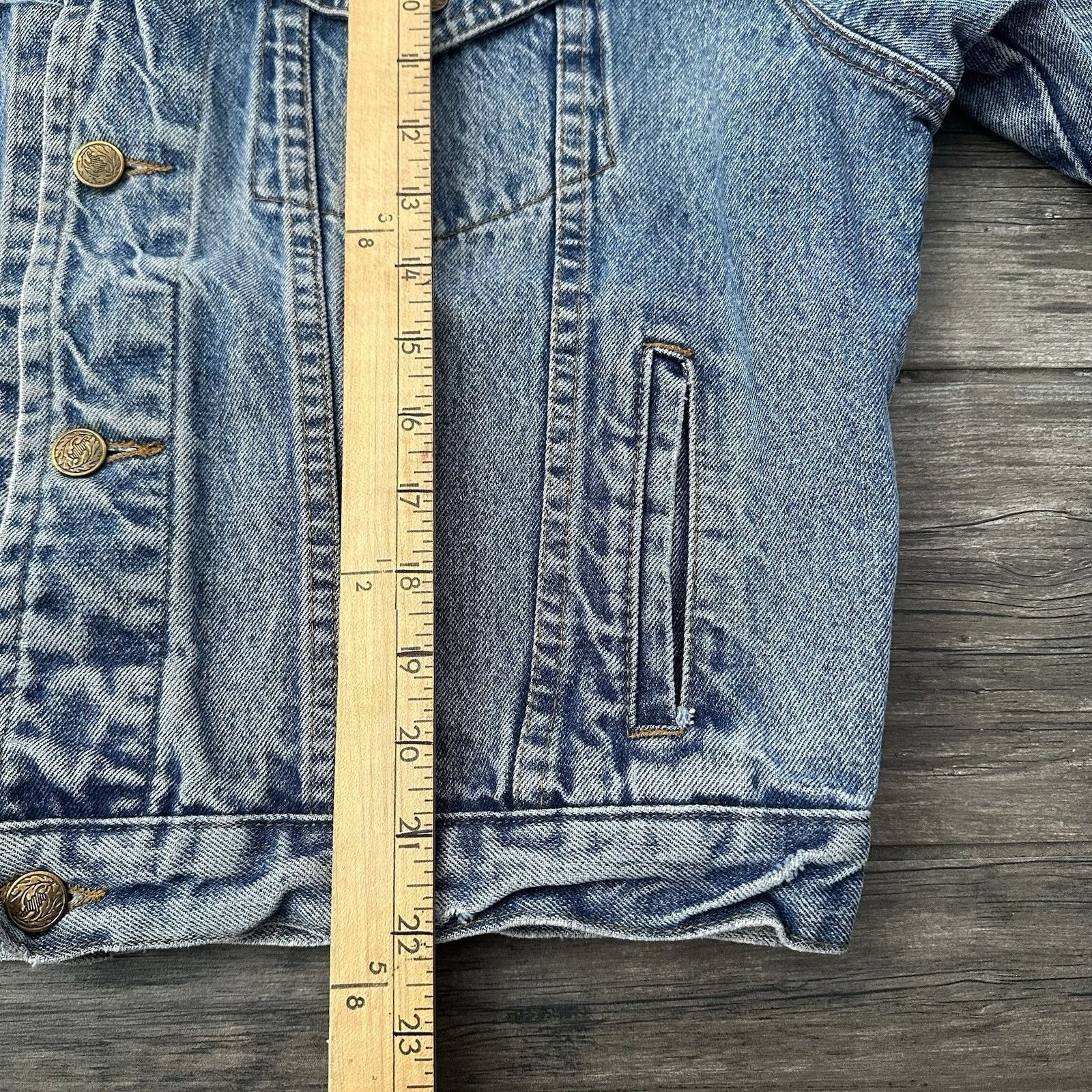 Acme Clothing VTG WARNER BROS ACME CLOTHING LOONEY TUNES BLUE DENIM TRUCKE Size US M / EU 48-50 / 2 - 4 Thumbnail