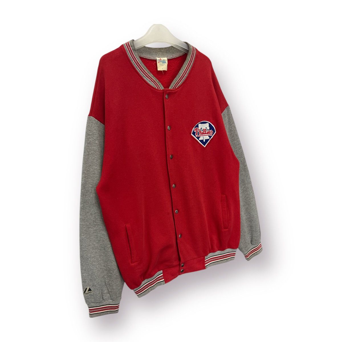 NFL 🔥 Vintage 80's Phillies NFL Teams Varsity Sweat Jacket - XL Size US M / EU 48-50 / 2 - 3 Thumbnail