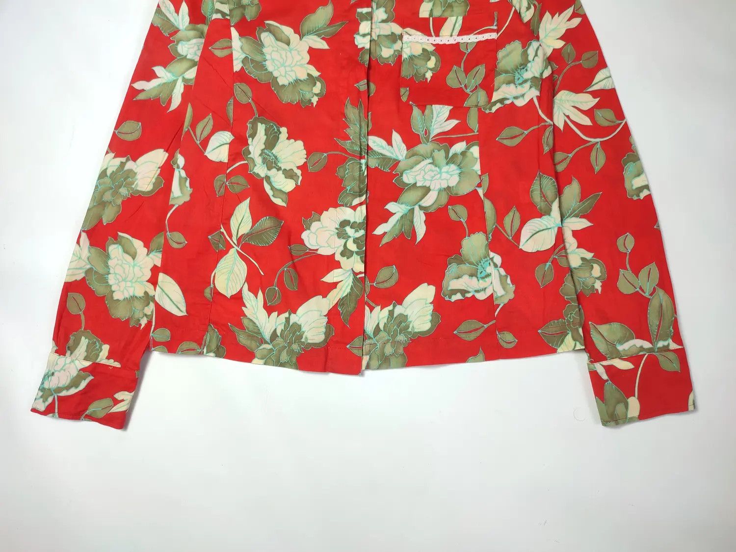 Japanese Brand × Kenzo Vintage Kenzo Paris Floral button shirt Size S / US 4 / IT 40 - 3 Thumbnail
