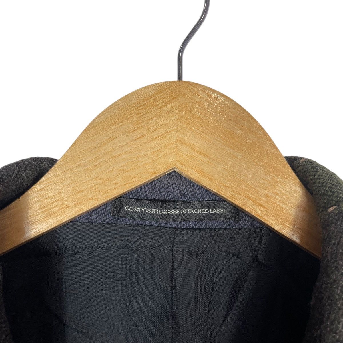 Yohji Yamamoto Y’s Yohji Yamamoto Striped Wool Coat Long Blazer Multi Color Size S / US 4 / IT 40 - 6 Thumbnail