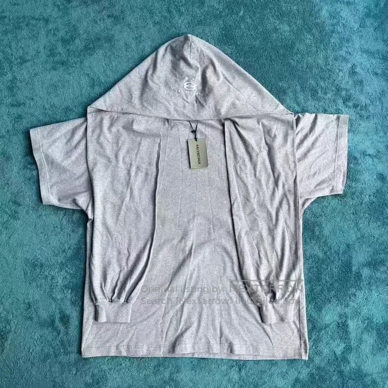 Balenciaga Balenciaga Fake Two-Piece Patchwork Shawl Short Sleeve Size US M / EU 48-50 / 2 - 1 Thumbnail