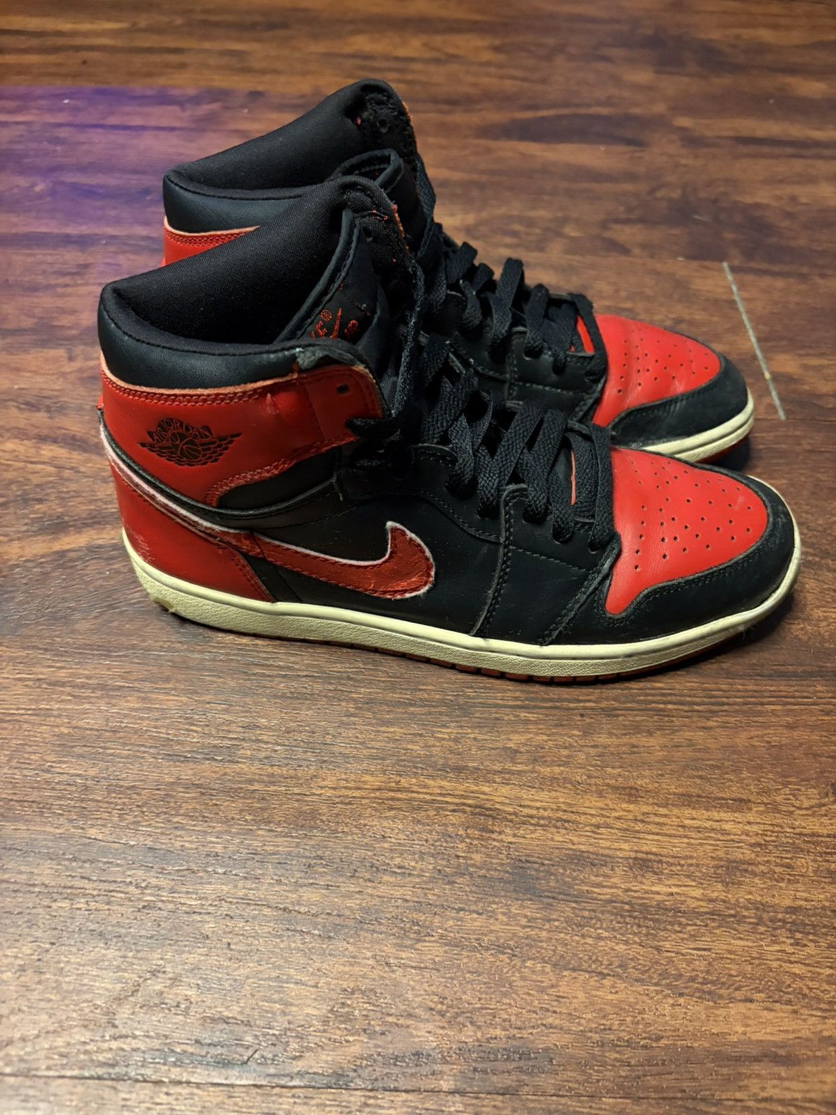 Jordan Brand Nike Air Jordan 1 “Bred” (2001) Size US 7.5 / EU 40-41 - 6 Thumbnail