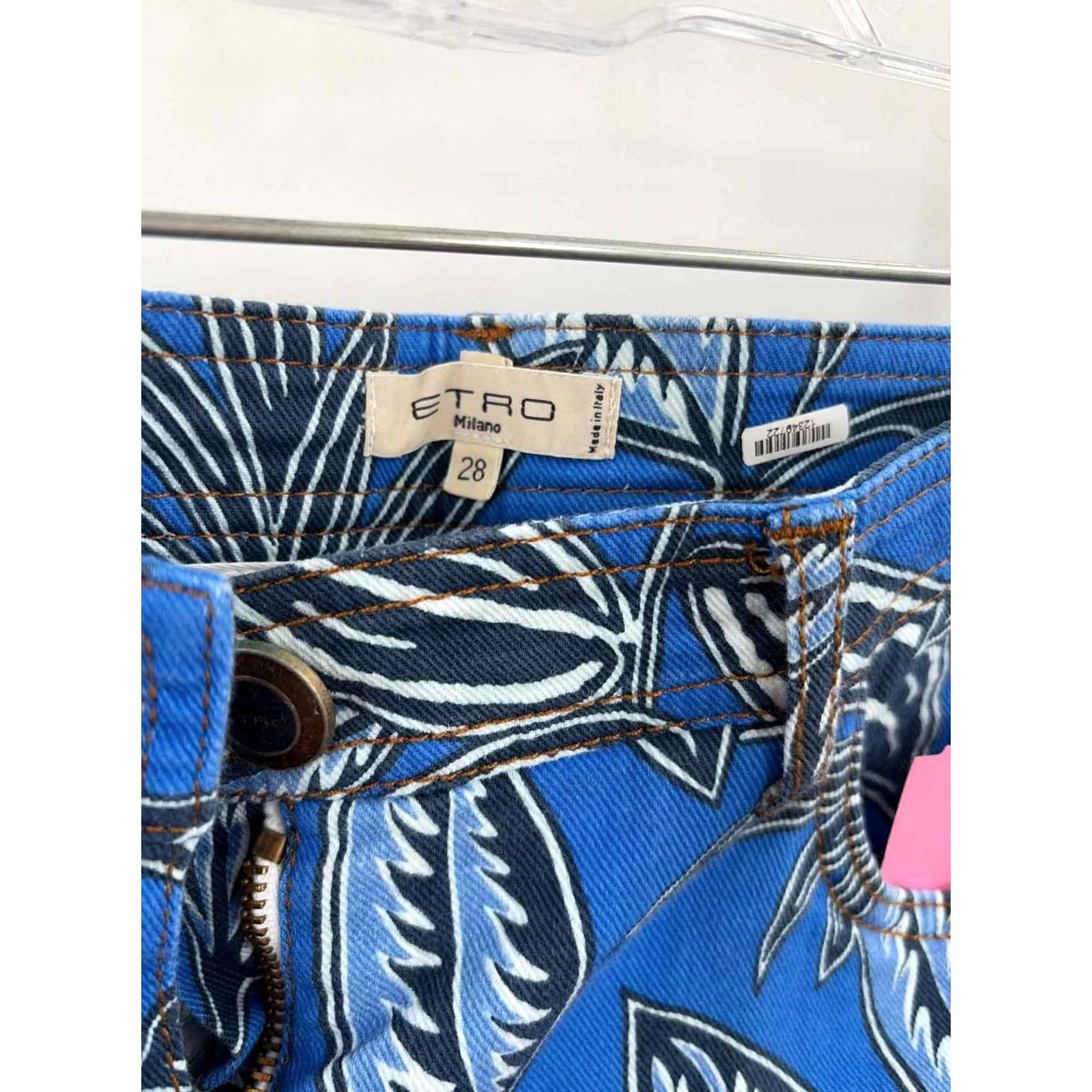 Etro Etro Jeans Blue 28 Size Pre-Owned Size 28" / US 6 / IT 42 - 3 Thumbnail