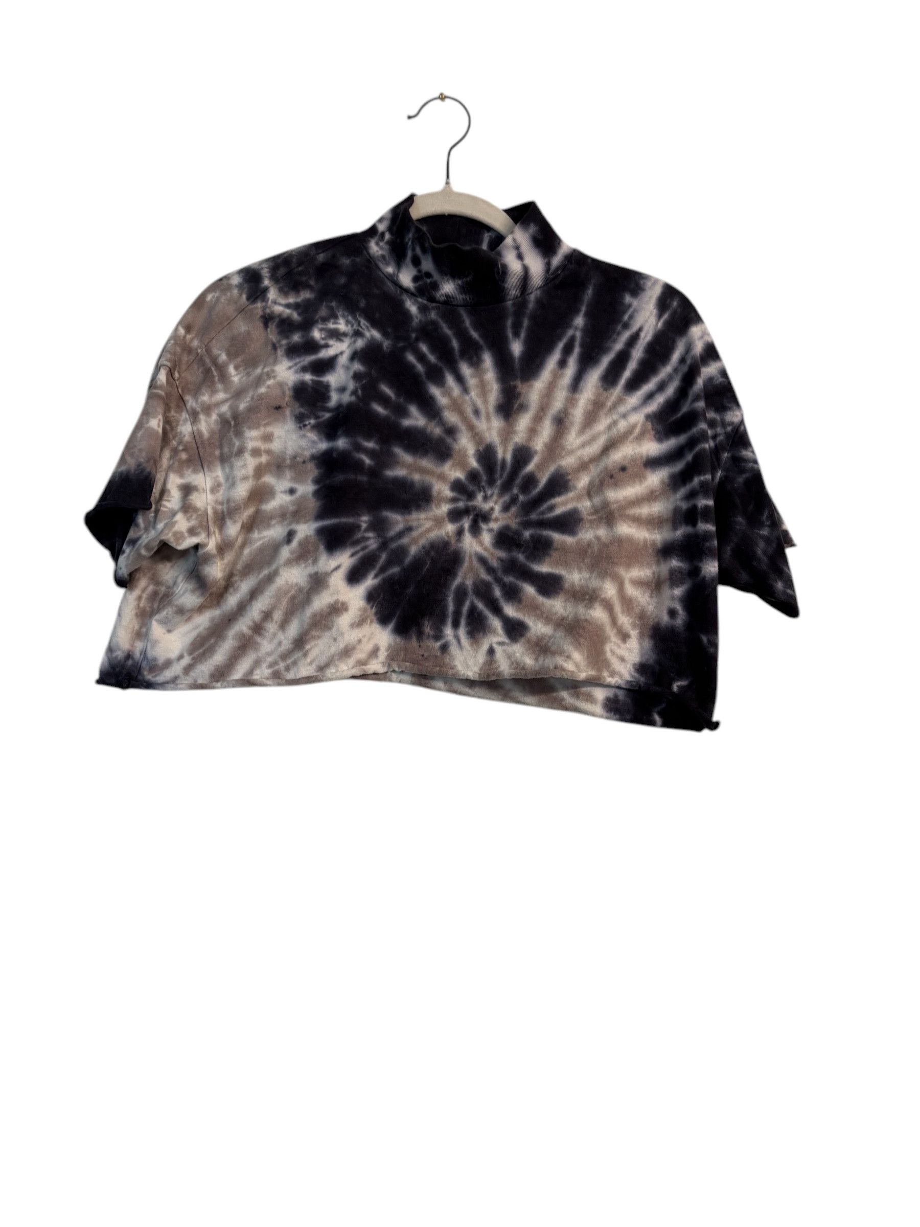 NSF NSF Mock Neck Oversize Cropped Tee | 100% Cotton | XS Size XS / US 0-2 / IT 36-38 - 1 Thumbnail