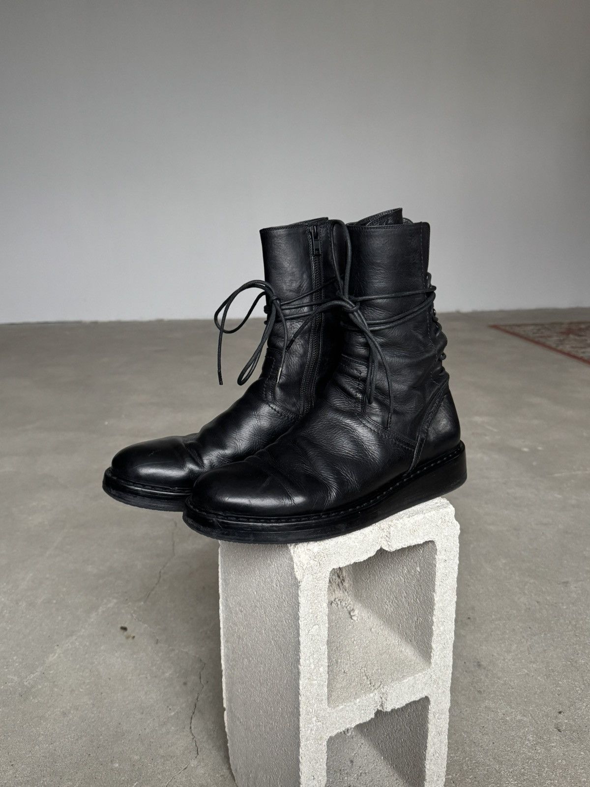 Ann Demeulemeester Backlace Boots Victor