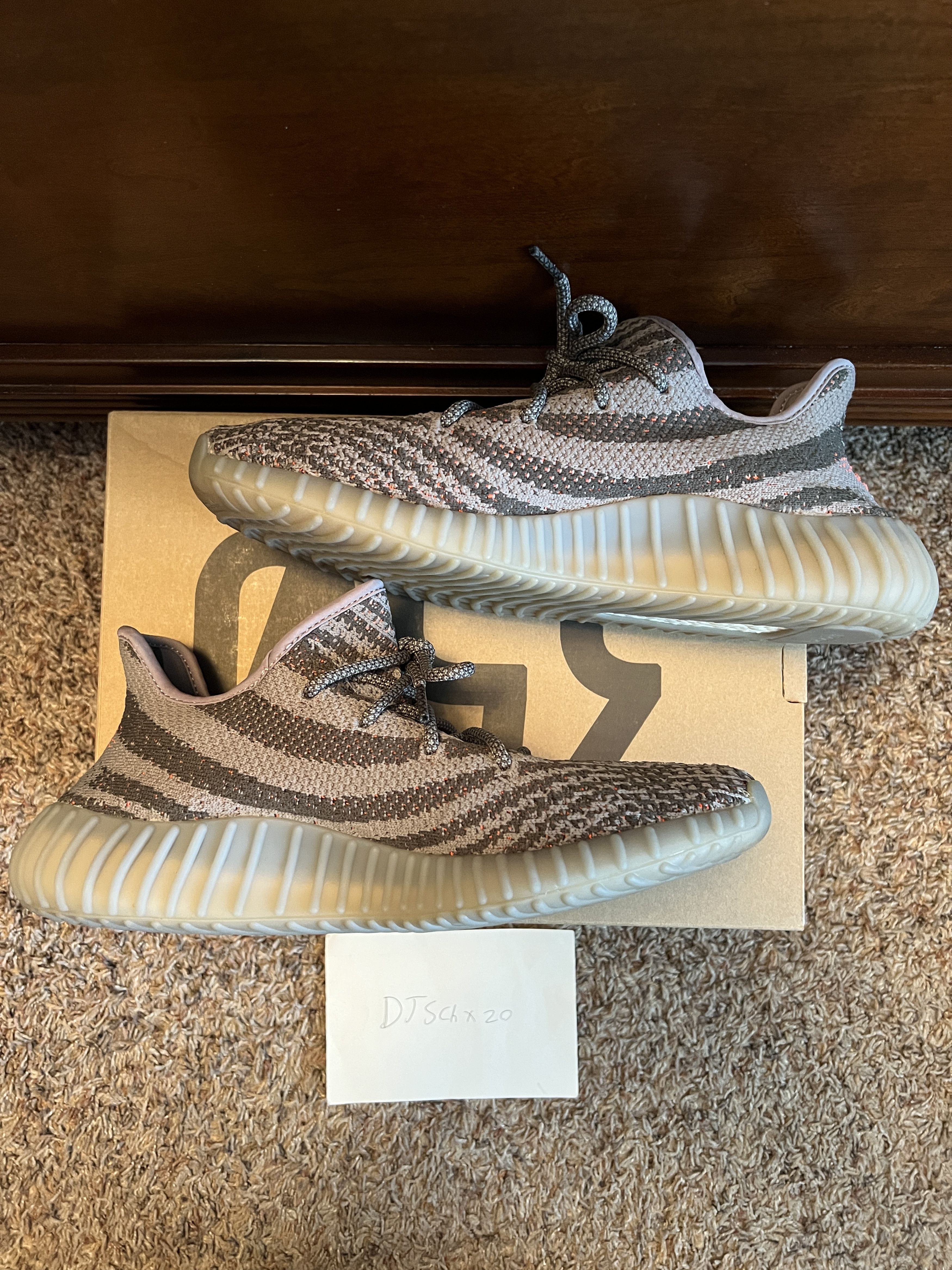 Adidas × Kanye West × Yeezy Adidas Yeezy Boost 350 v2 "Beluga" OG (2016) [Size 10.5] Size US 10.5 / EU 43-44 - 3 Thumbnail