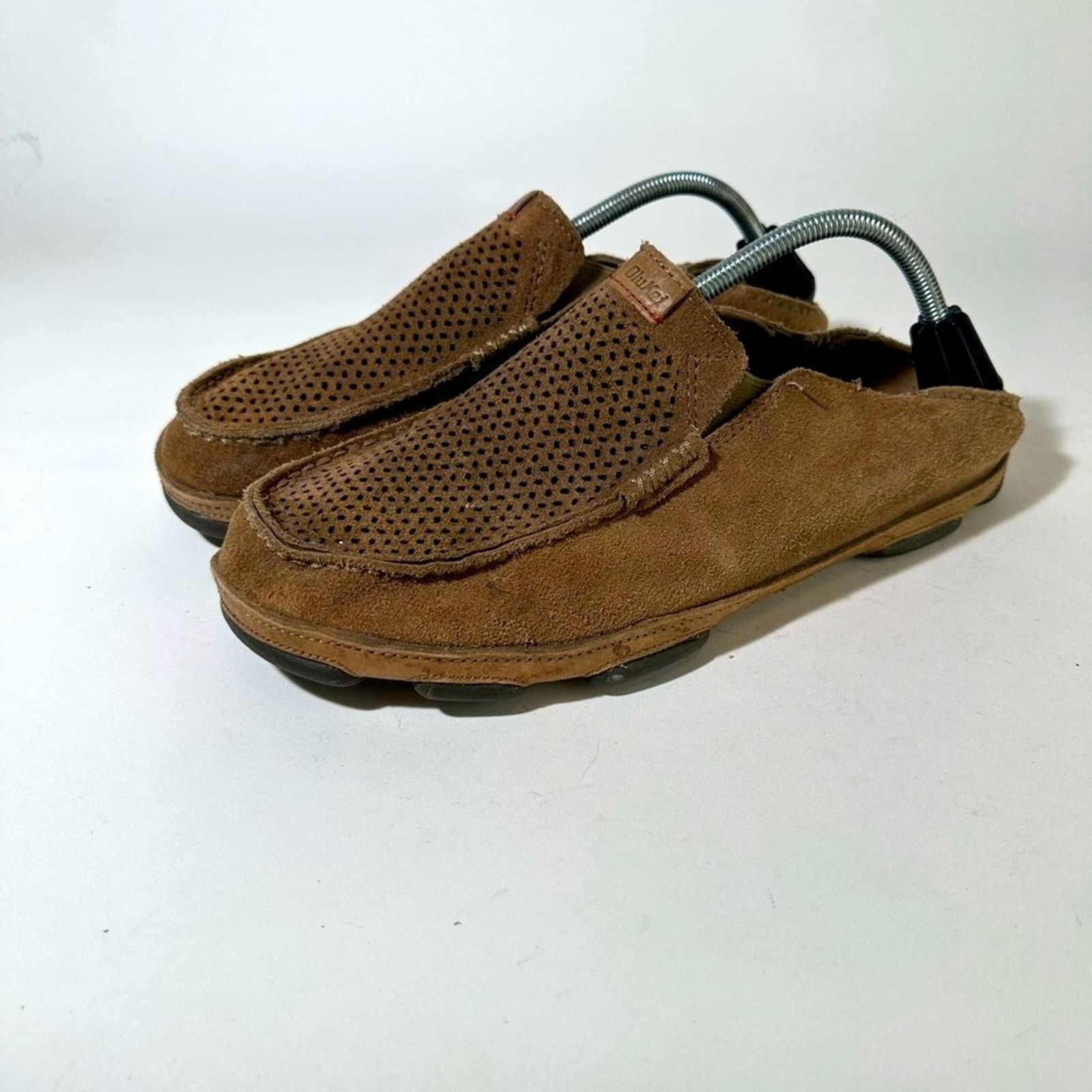 Olukai OLUKAI Moloa Men's Leather Slip On Shoes, Size US 11.5 / EU 44-45 - 1 Thumbnail