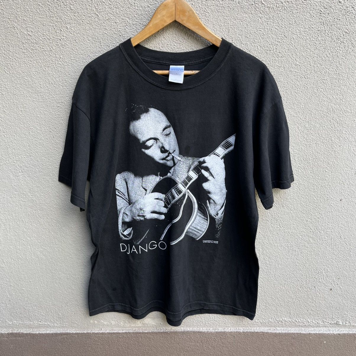 Band Tees Vintage DJANGO photo tee jazz soul Size US L / EU 52-54 / 3 - 1 Thumbnail