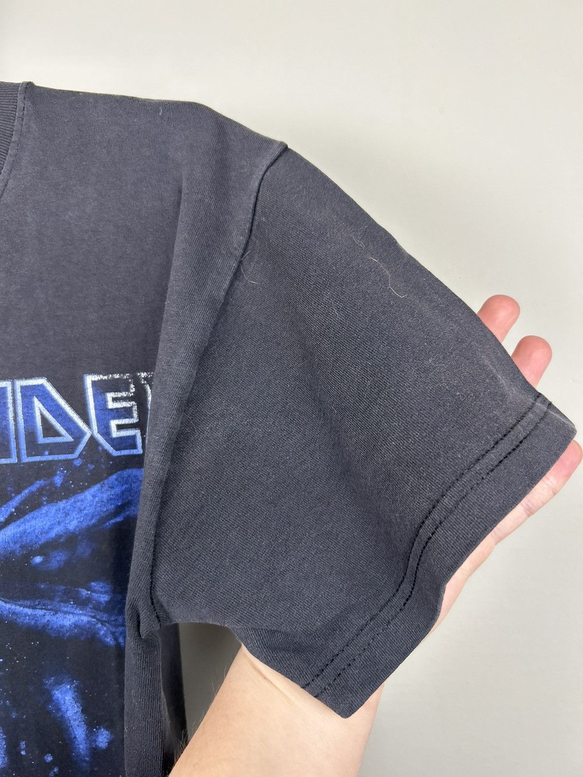 Band Tees Vintage Iron Maiden Eddie Face The Final Frontier t shirt Size US M / EU 48-50 / 2 - 4 Thumbnail