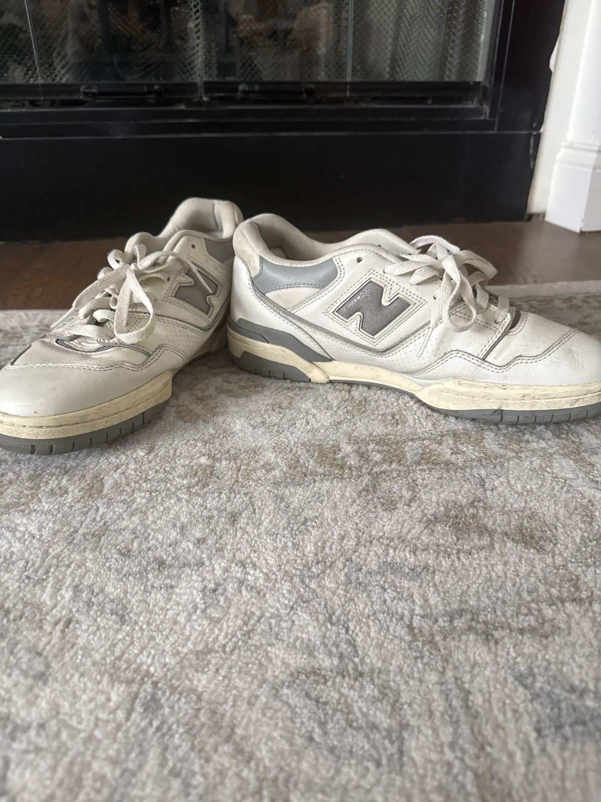 Aime Leon Dore Aime leon deor New Balance 550 white and gray Size US 11 / EU 44 - 2 Thumbnail