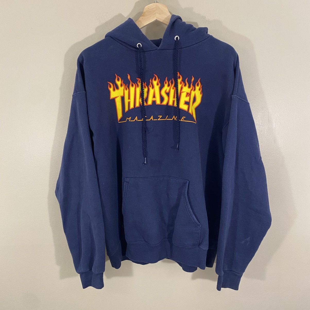 Thrasher × Vintage Vintage Thrasher Magazine Hoodie Sweatshirt Medium Size US M / EU 48-50 / 2 - 1 Thumbnail