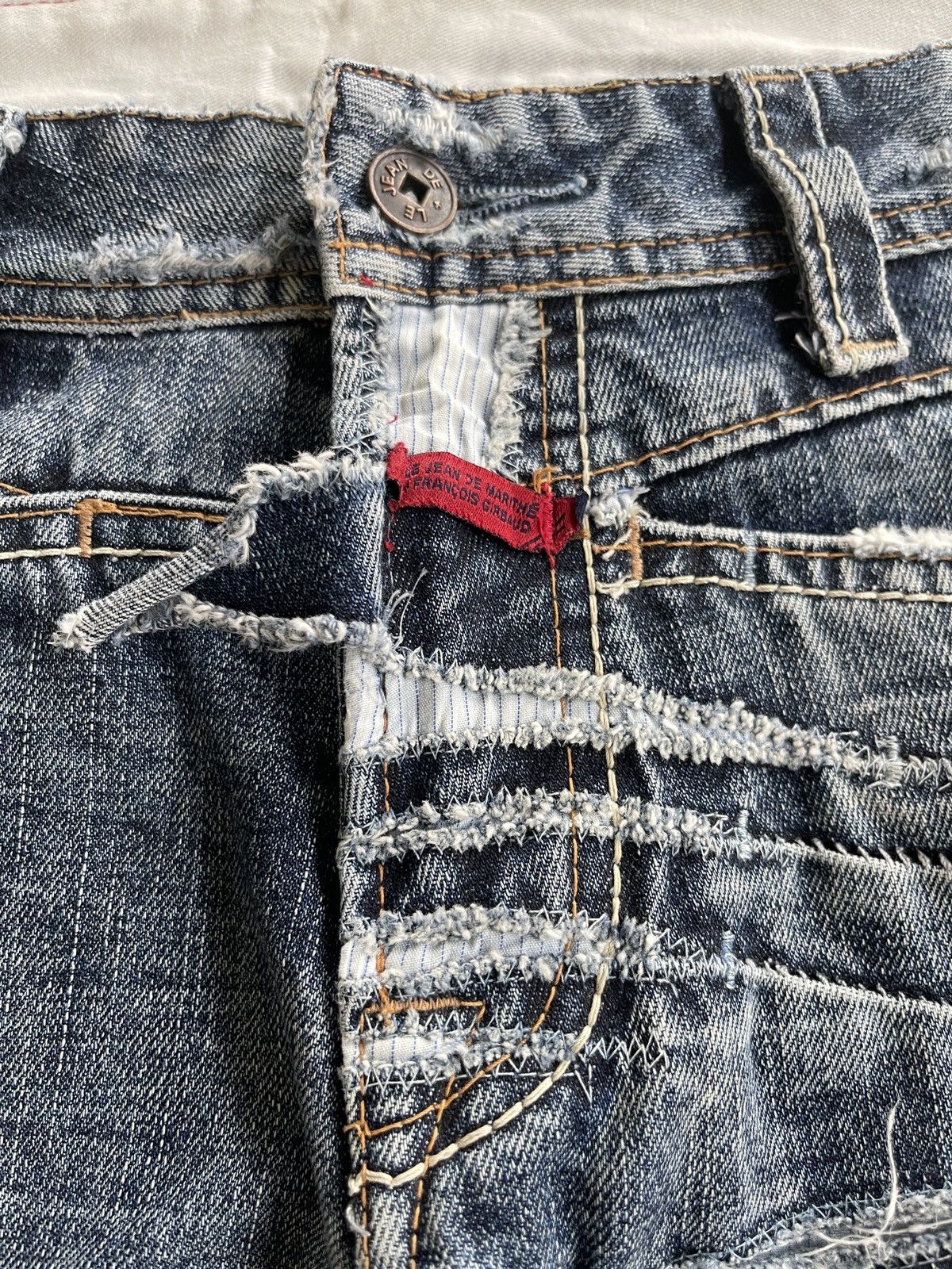 Marithe + Francois Girbaud MFG Distressed Jeans Size US 31 - 9 Thumbnail