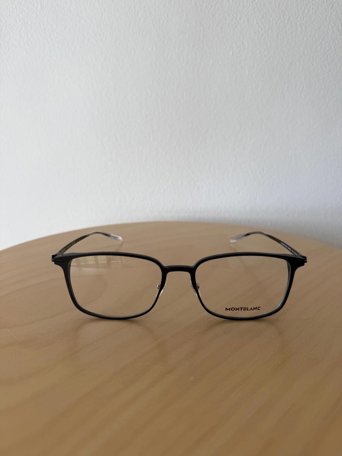 Montblanc New montblanc optical glasses frames eyeglasses MB0196OK 004 Size ONE SIZE - 2 Thumbnail