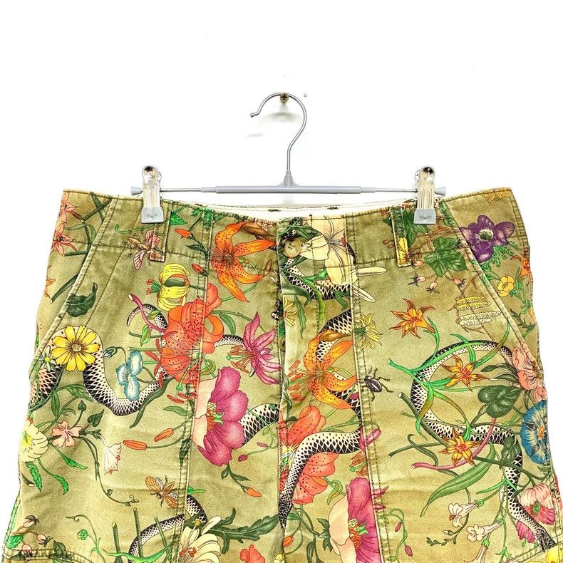 Gucci Gucci Floral printed trousers 2504-Nextarrow Size US 33 - 3 Thumbnail