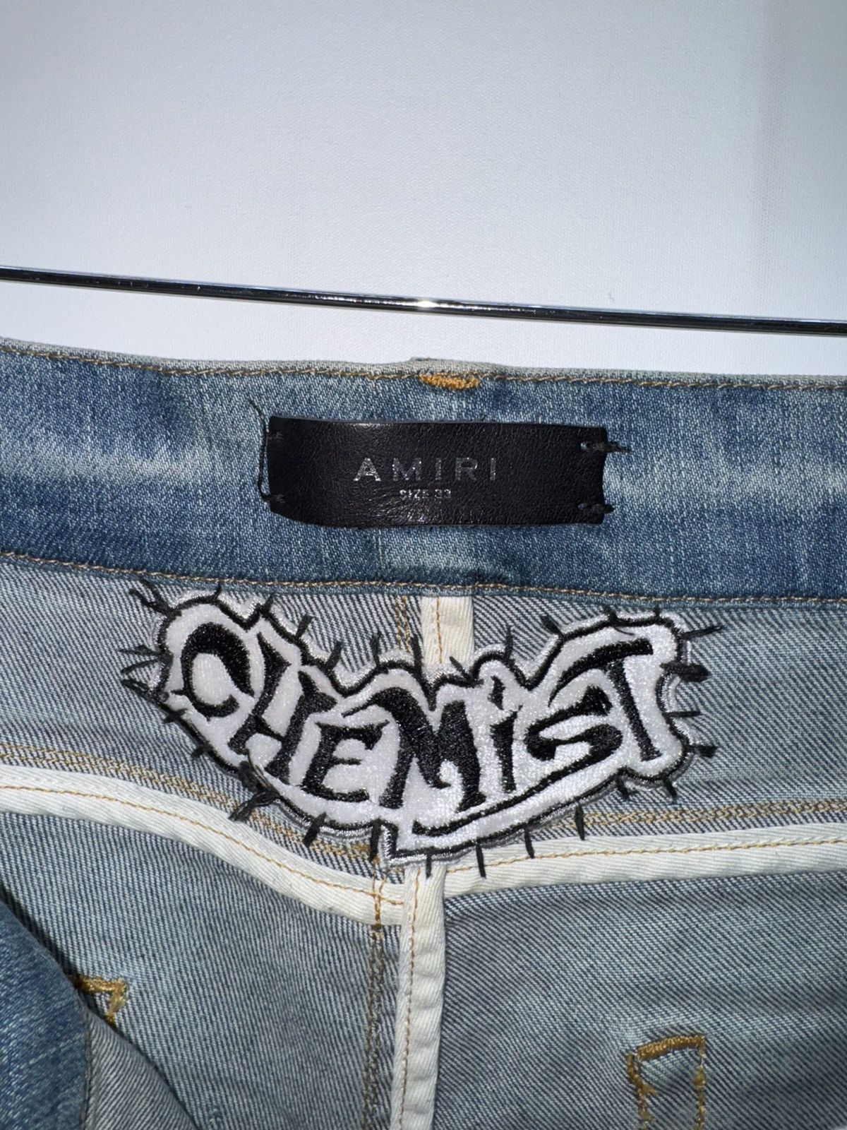 Amiri Amiri chemist jeans Size US 33 - 3 Thumbnail