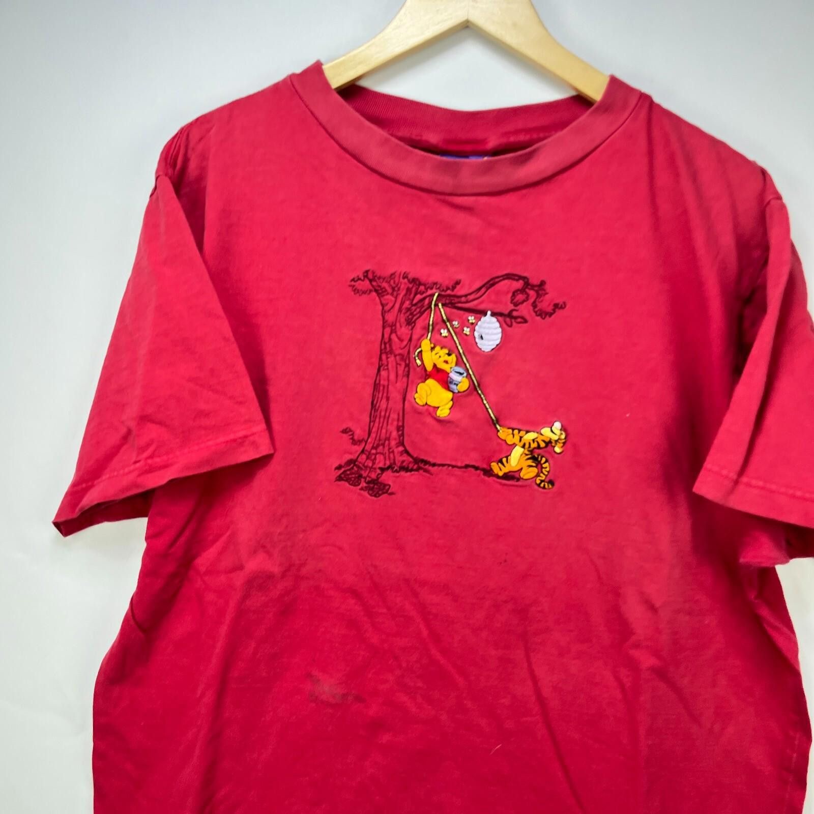 Disney Vintage 90s Winnie the Pooh Tigger Disney T-Shirt XL Size US XL / EU 56 / 4 - 2 Thumbnail