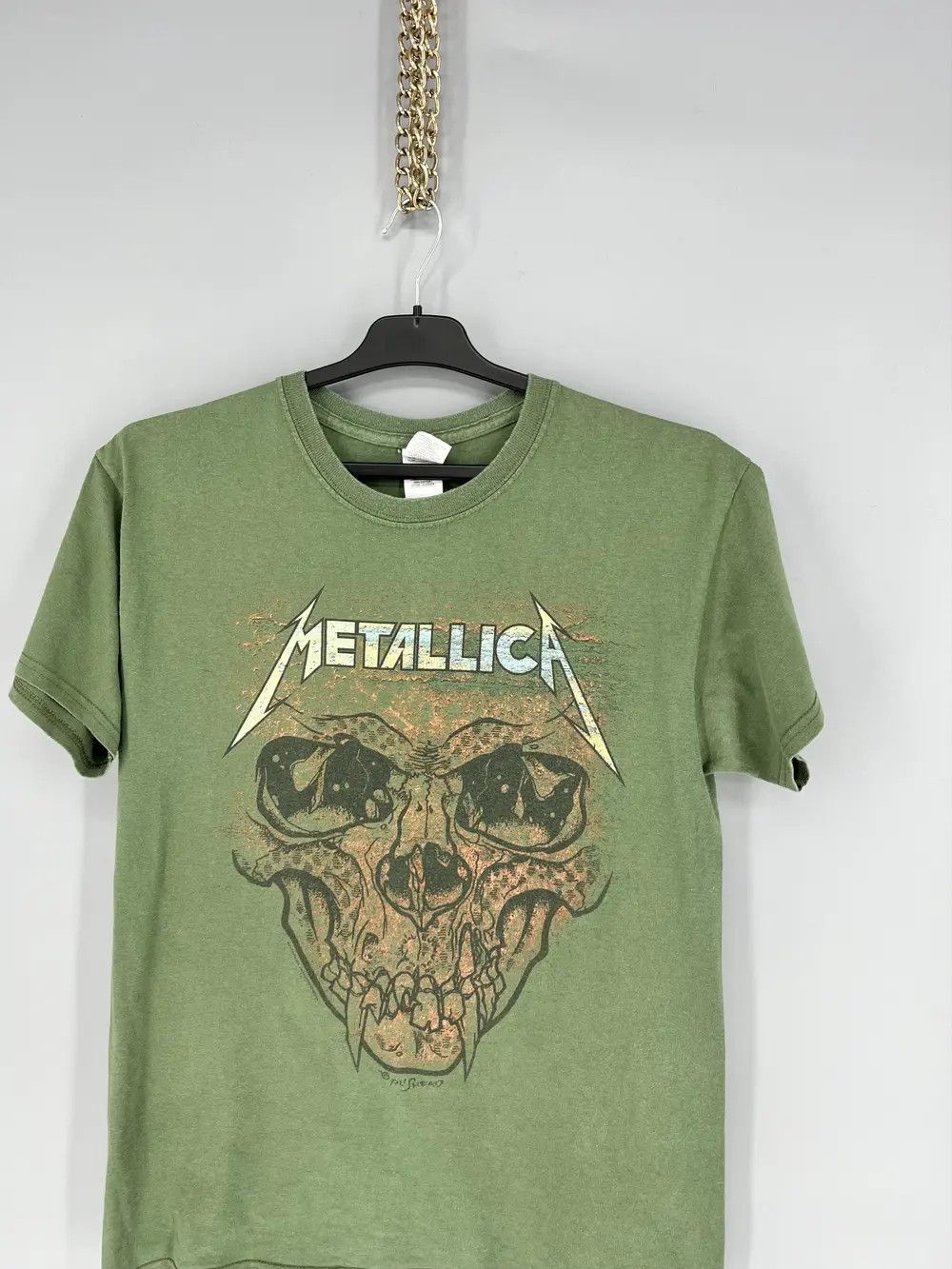 Band Tees Vintage Y2K Metallica Skulls Dead Face Band Rock Streetwear Size US M / EU 48-50 / 2 - 6 Thumbnail