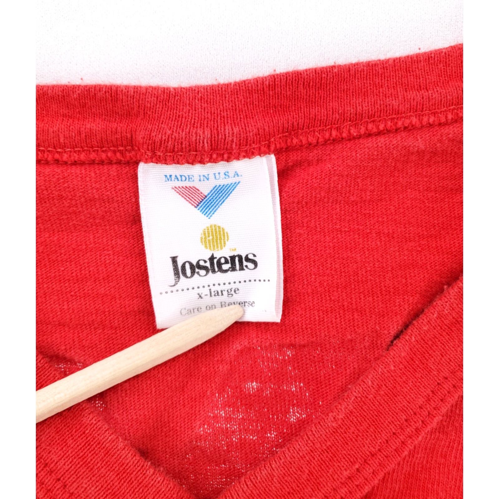 Vintage VINTAGE Kansas City Chiefs Jostens 3/4 Sleeve T Shirt Womens L Red USA 90s Size L / US 10 / IT 46 - 2 Thumbnail