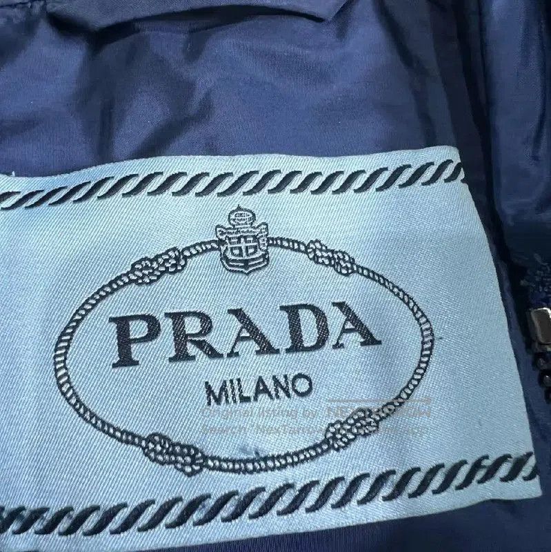 Prada Prada M Blue Nylon Men's Jacket. Size US M / EU 48-50 / 2 - 2 Thumbnail