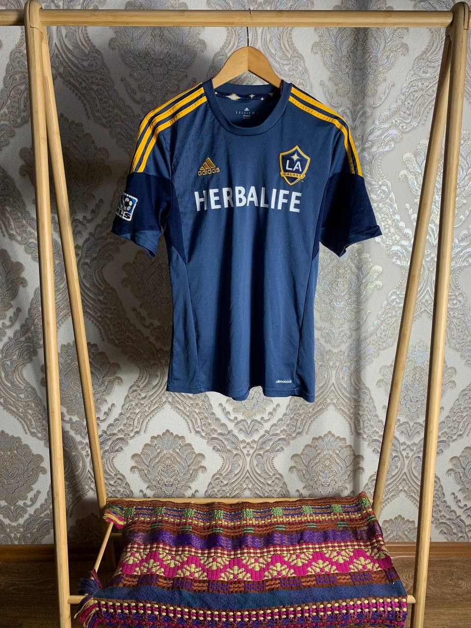Adidas Vintage Adidas FC Los Angeles Galaxy Soccer Jersey Retro Size US M / EU 48-50 / 2 - 1 Thumbnail