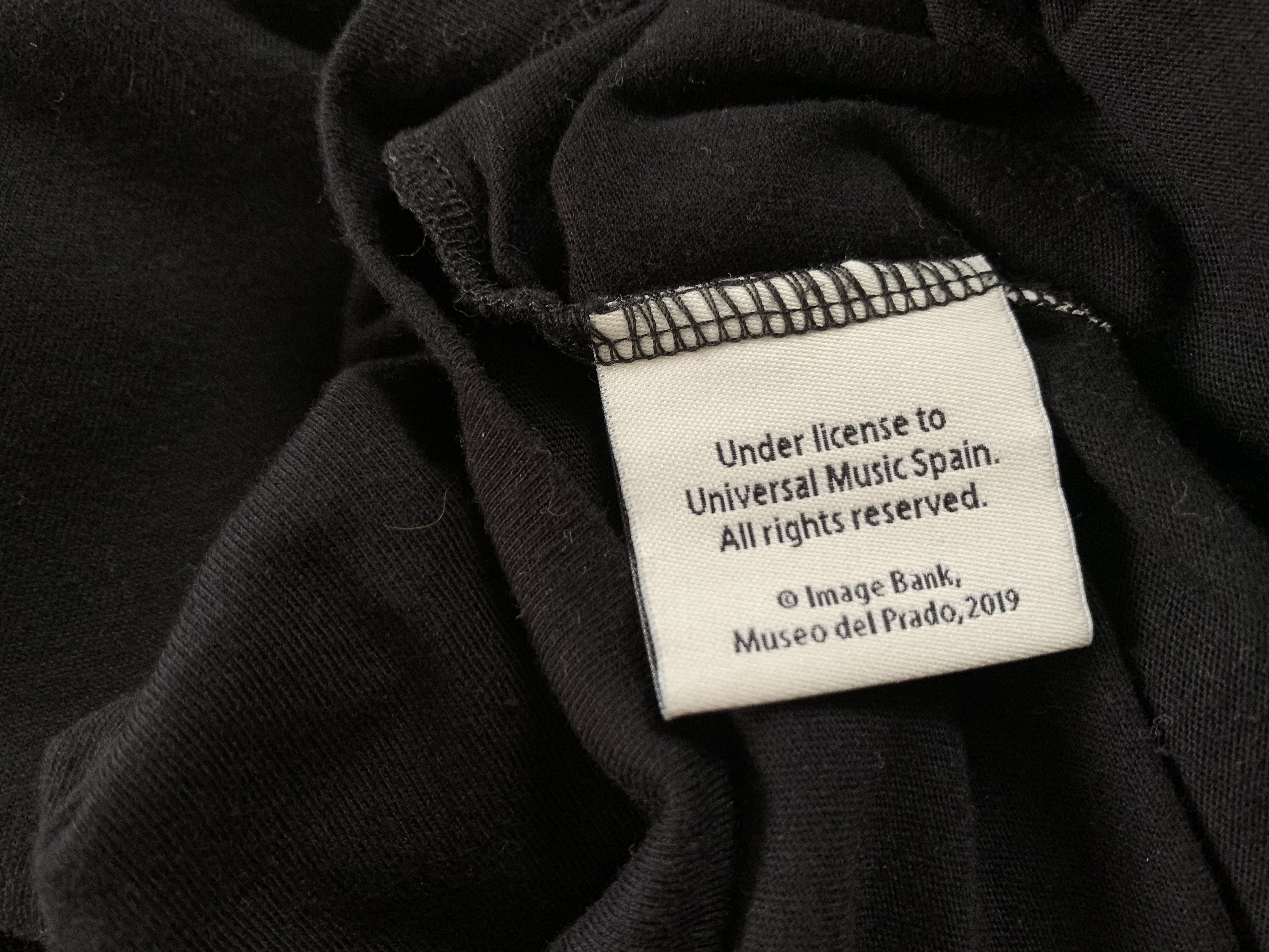 Zara Zara Black Printed T Shirt Size US L / EU 52-54 / 3 - 8 Thumbnail