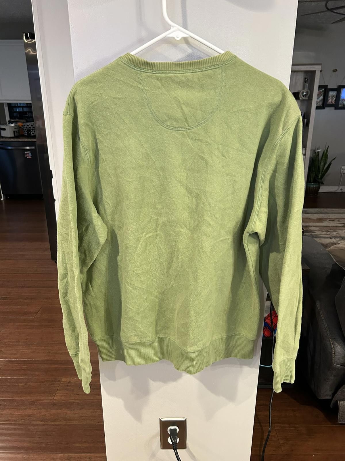 Izod Izod Men's Crew Neck Sweater Green Size Large Size US L / EU 52-54 / 3 - 3 Thumbnail