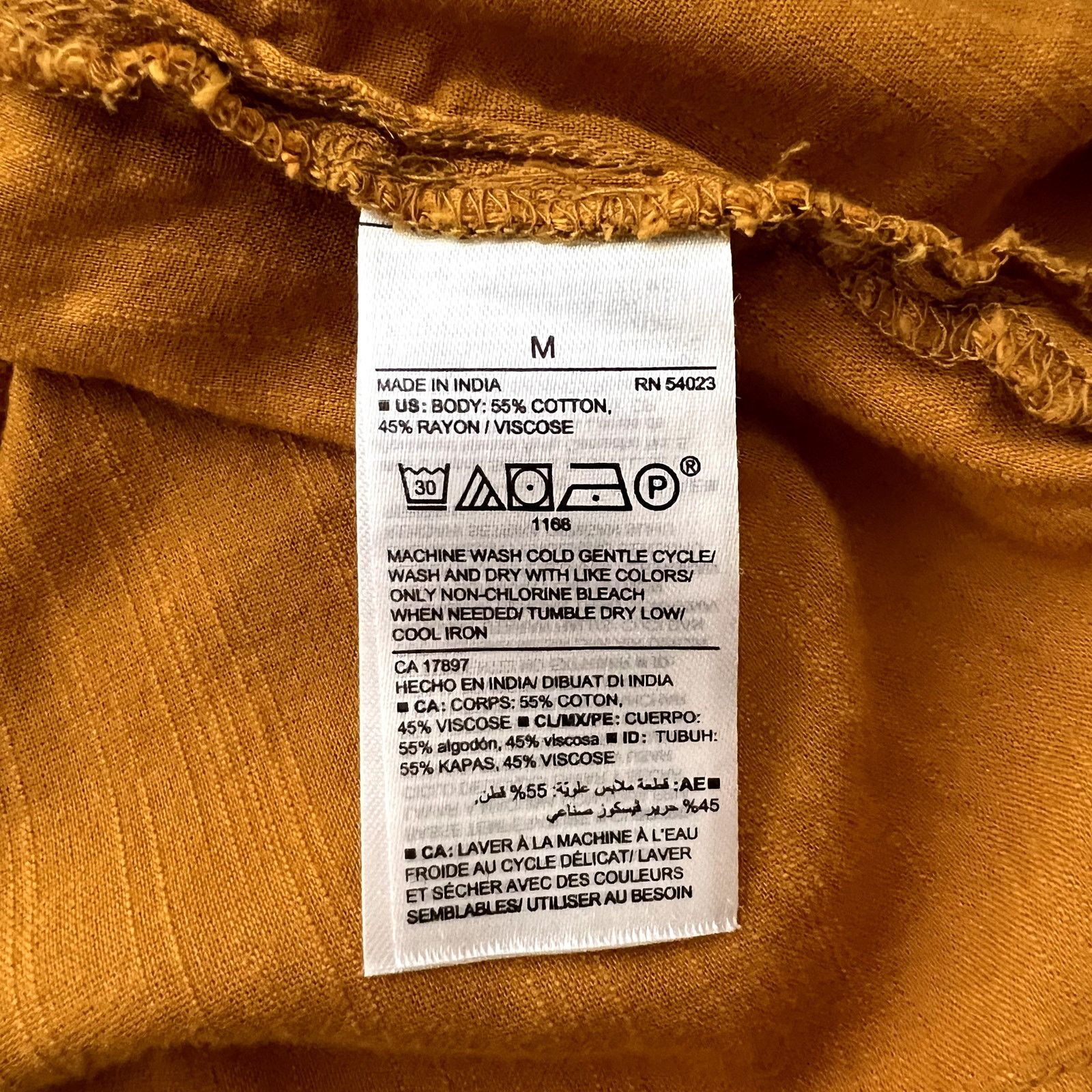 Old Navy Old Navy Orange Ruffle Tank Top Size M / US 6-8 / IT 42-44 - 7 Thumbnail