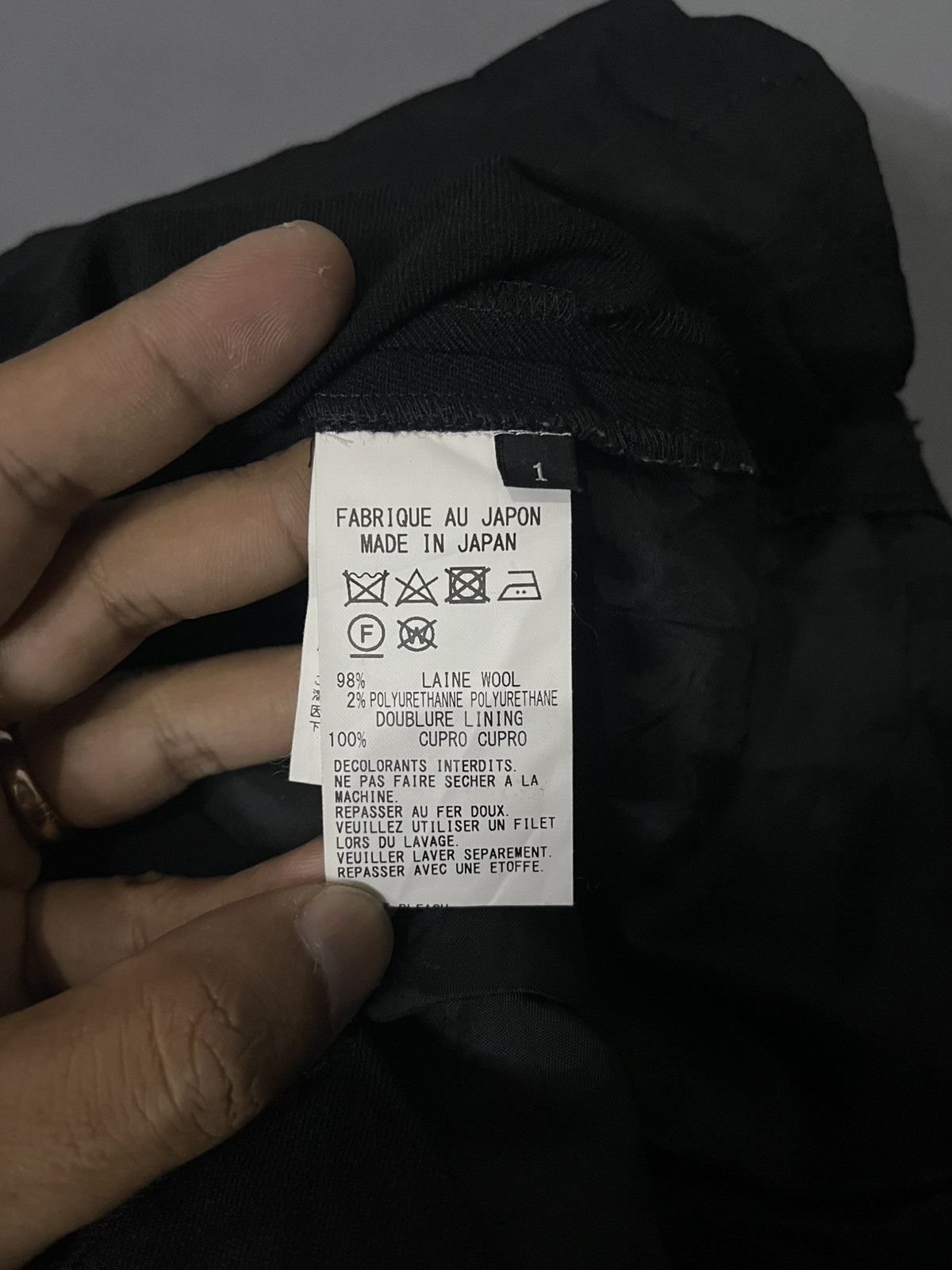 Designer × Y's × Yohji Yamamoto Yohji Yamamoto Y’s Pour Homme Size 31" - 10 Thumbnail
