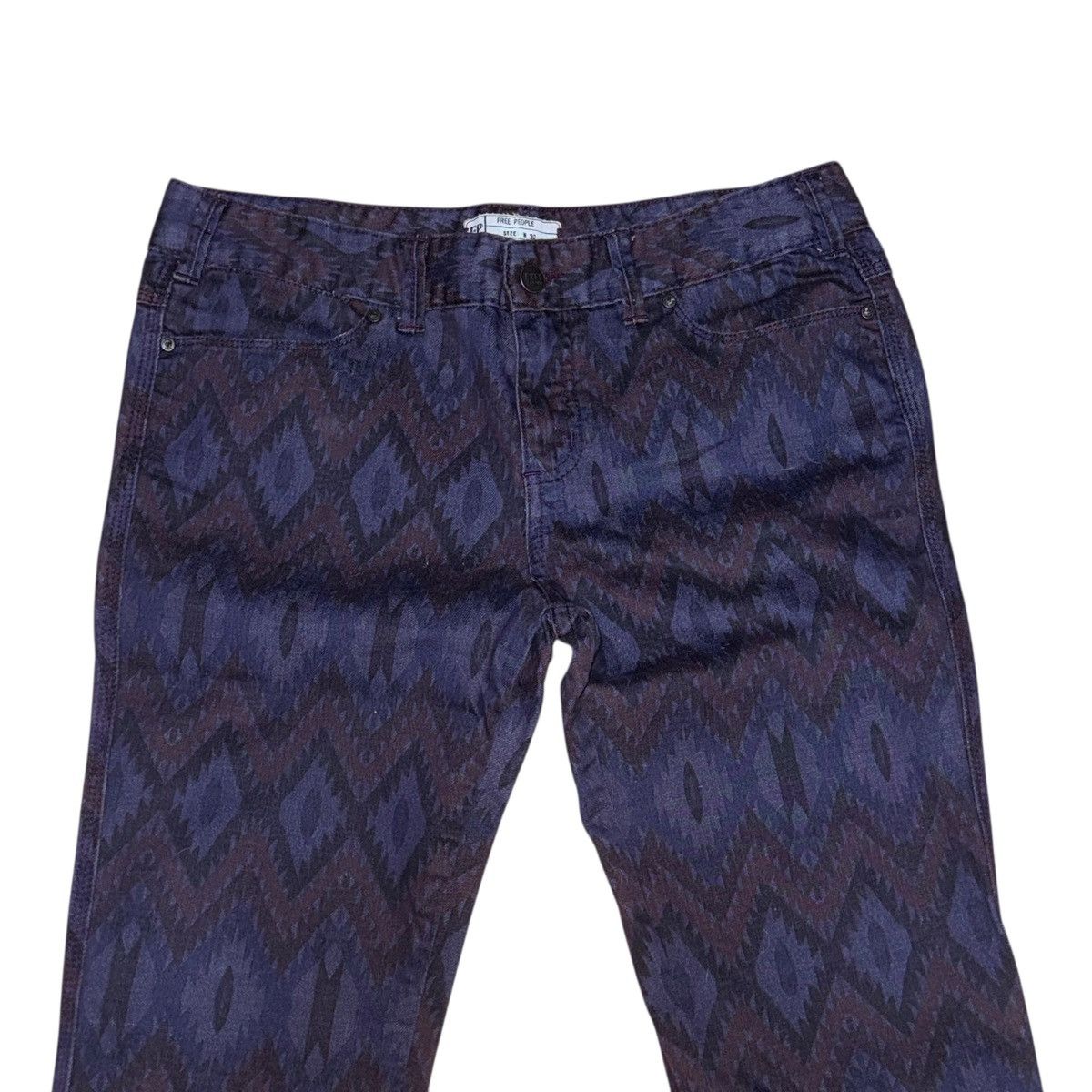 Free People Free People Millenium Ikat print skinny jeans Size 30" / US 8 / IT 44 - 4 Thumbnail