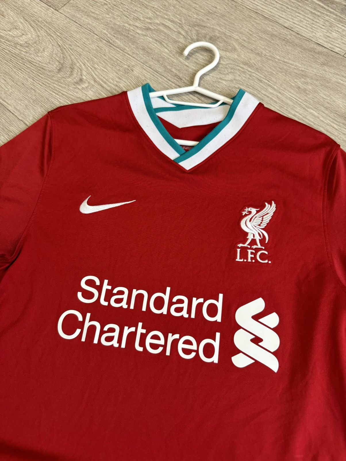 Nike 🔷Nike Liverpool 2020/21 Soccer jersey🔷 Size US M / EU 48-50 / 2 - 4 Thumbnail