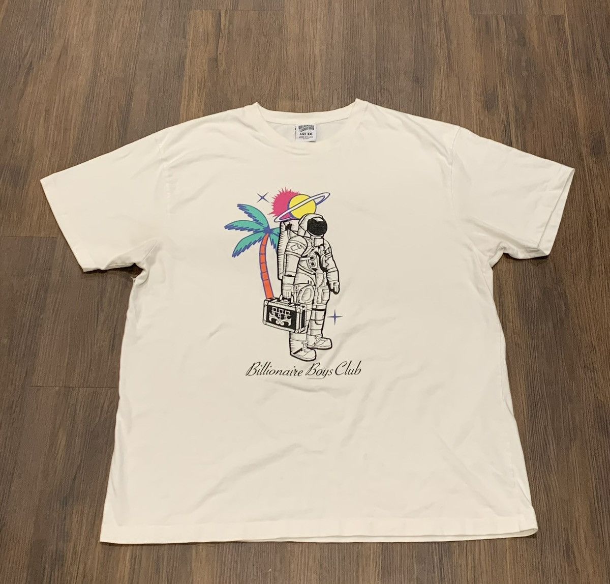 Billionaire Boys Club BILLIONAIRE BOY CLUB BB FIREWORKS CREAM TEE Size XXL Size US XXL / EU 58 / 5 - 1 Thumbnail