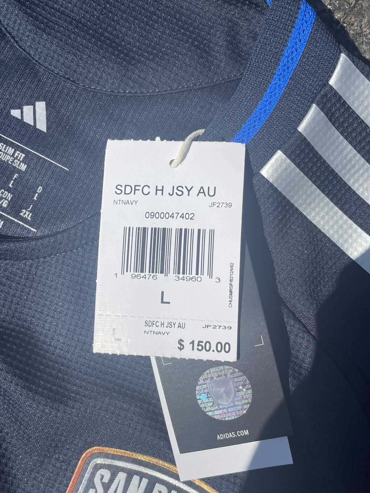 Adidas San Diego FC 2025/26 Authentic Jersey Size Large NWT Size US L / EU 52-54 / 3 - 3 Thumbnail