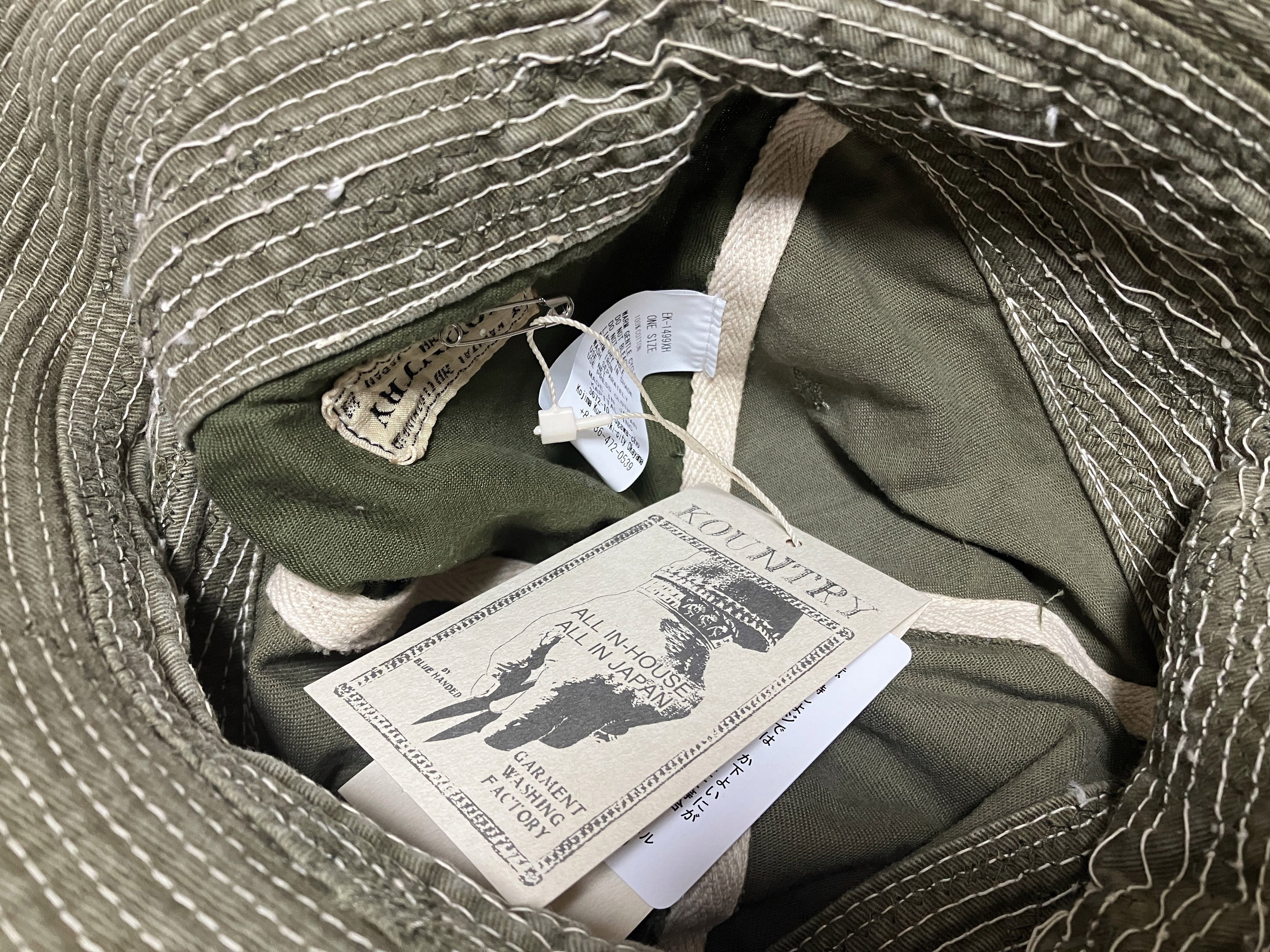 Kapital Kapital kountry chino old man and the sea crash remake hat Size ONE SIZE - 4 Thumbnail