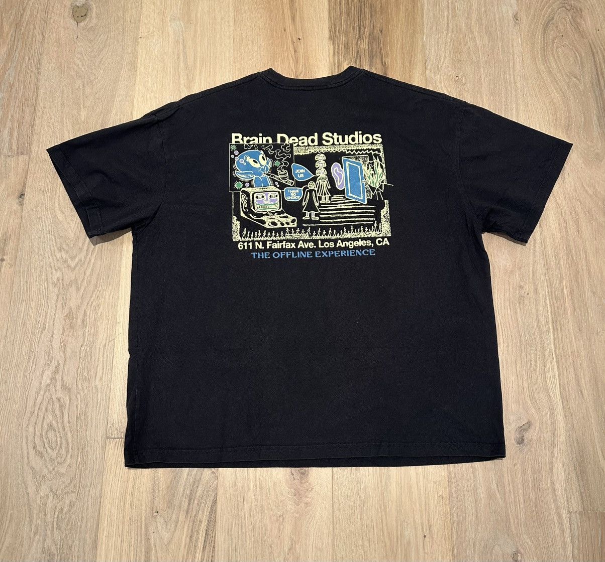 Brain Dead Brain Dead Alien Tee Size US XL / EU 56 / 4 - 1 Thumbnail