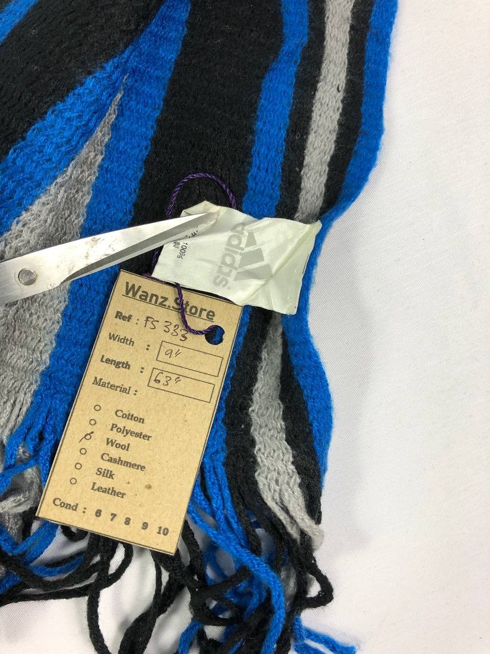 Adidas Adidas Sportwear Scarf / Muflfer / Neckwear FS333 Size ONE SIZE - 3 Thumbnail