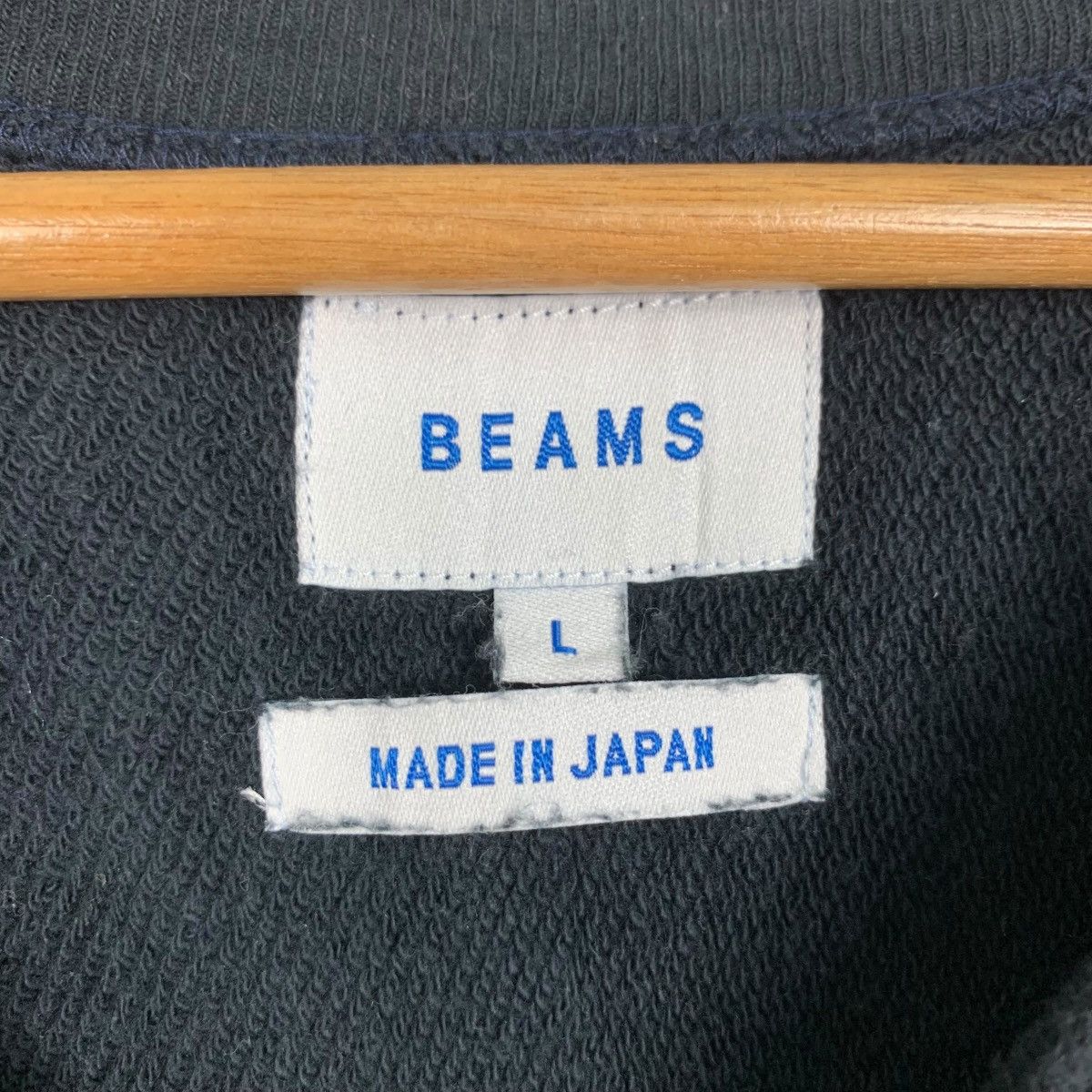 Beams Plus BEAMS Center Logo Crewneck Sweatshirt #3605-C165 Size US L / EU 52-54 / 3 - 9 Thumbnail