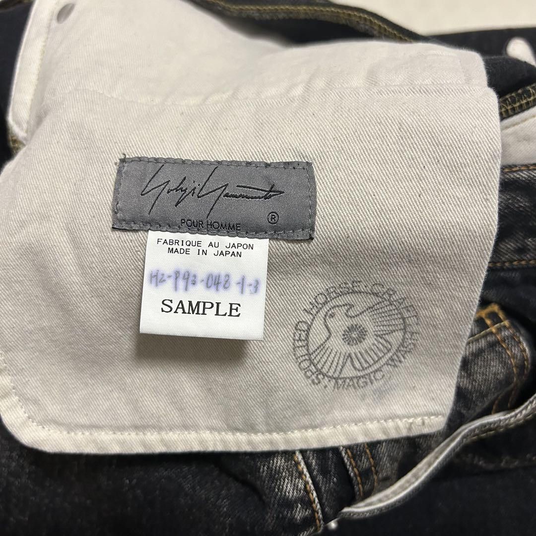 Yohji Yamamoto Yohji Yamamoto PourHomme 04SS Magic Wash Denim Size US 35 - 6 Thumbnail