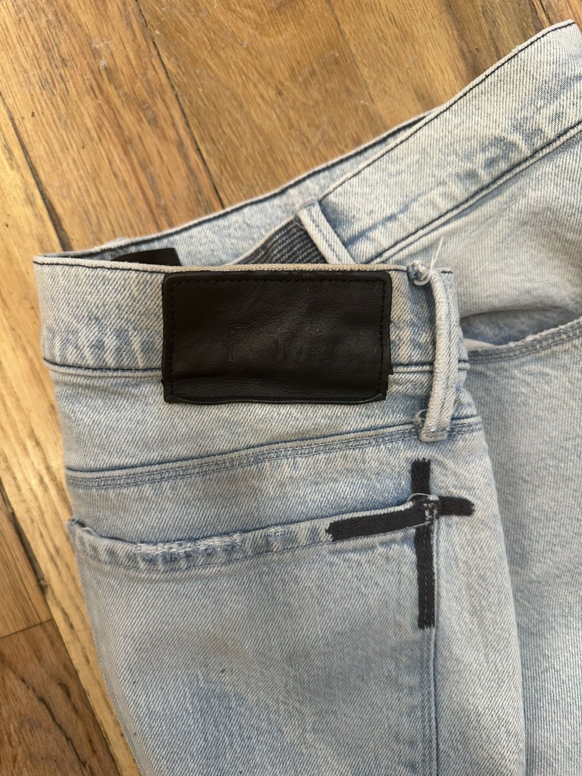 Rta RTA Play Pause Lightwash Blue Denim Jeans Size 36 Size US 36 / EU 52 - 4 Thumbnail