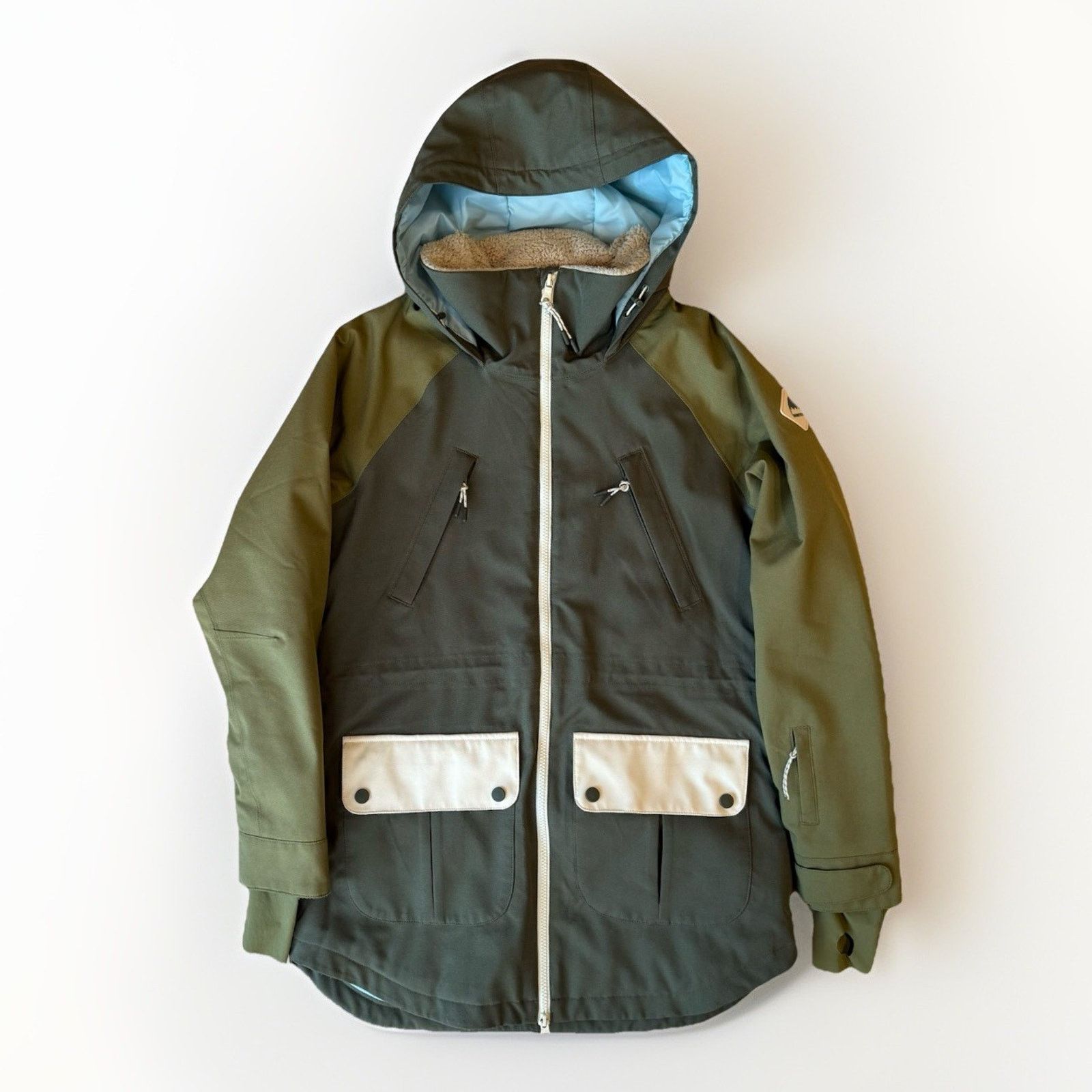 Burton Burton Prowess Snowboard Jacket Women's S Green Full Zip Size S / US 4 / IT 40 - 1 Thumbnail
