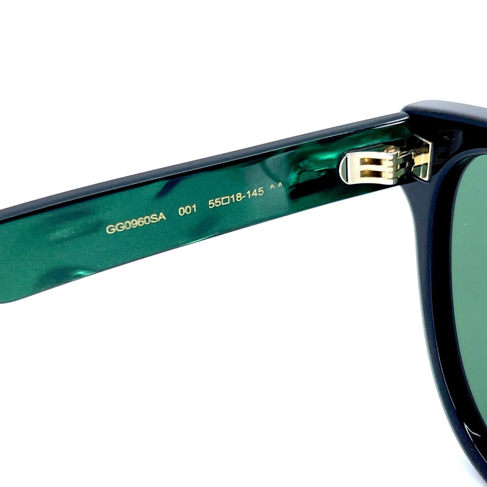 Gucci New! GUCCI Sunglasses GG0960SA 001, Authentic Size ONE SIZE - 8 Thumbnail