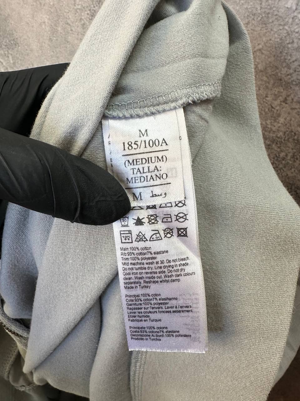 Allsaints ALLSAINTS Brace Hoody Lightweight Full Zip Gray Long Sleeve Size US M / EU 48-50 / 2 - 11 Thumbnail