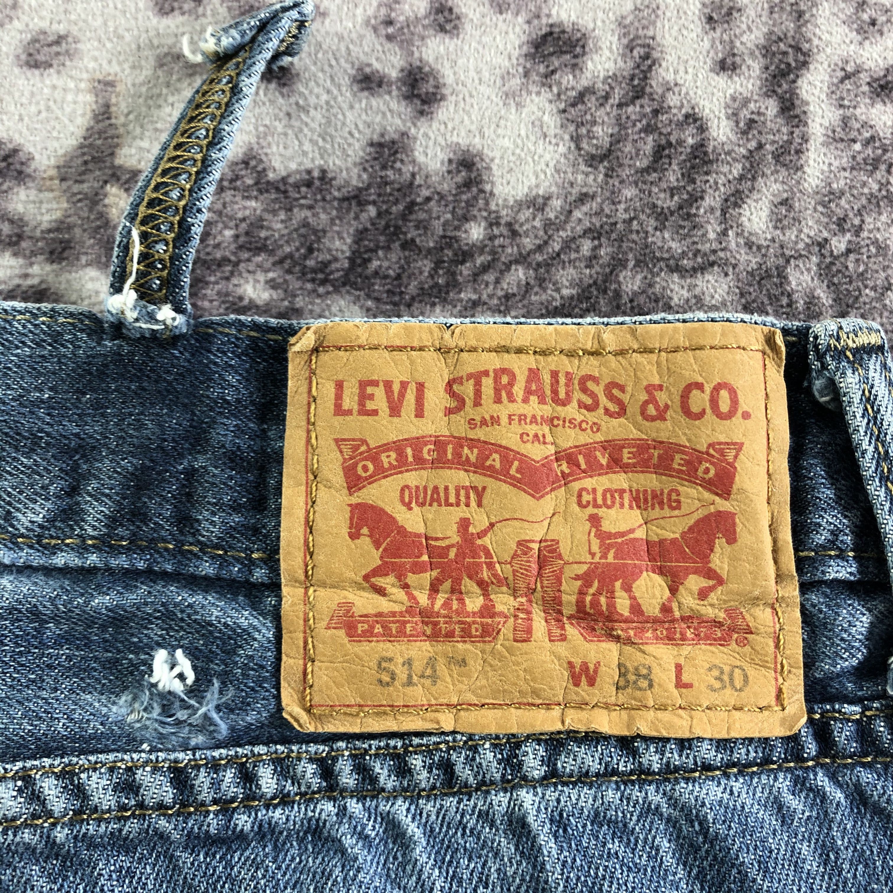 Levi's × Vintage Vintage Blue Wash Levis 514 Jeans-JM3457 Size US 38 / EU 54 - 6 Thumbnail